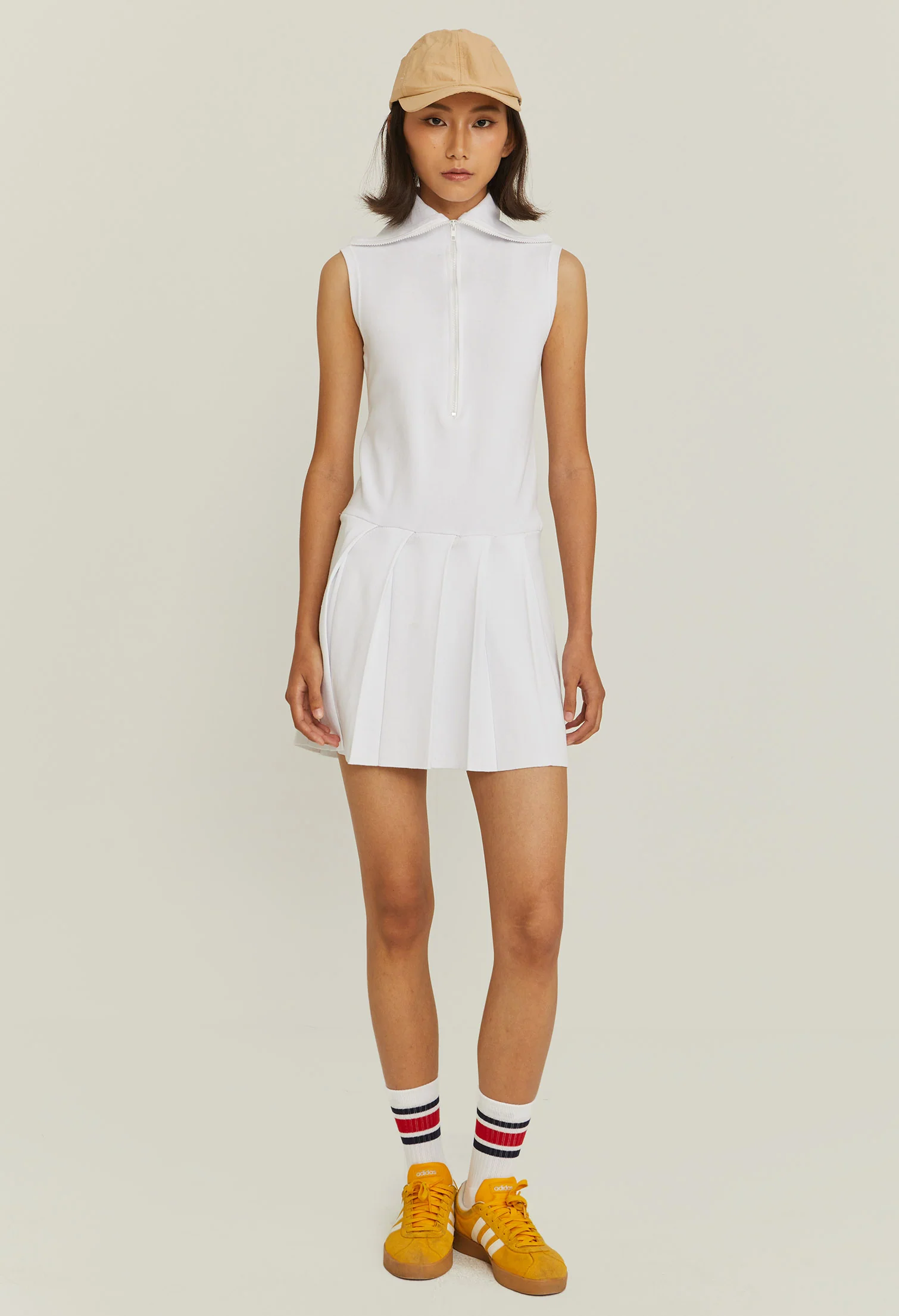 Collared Pique Polo Dress