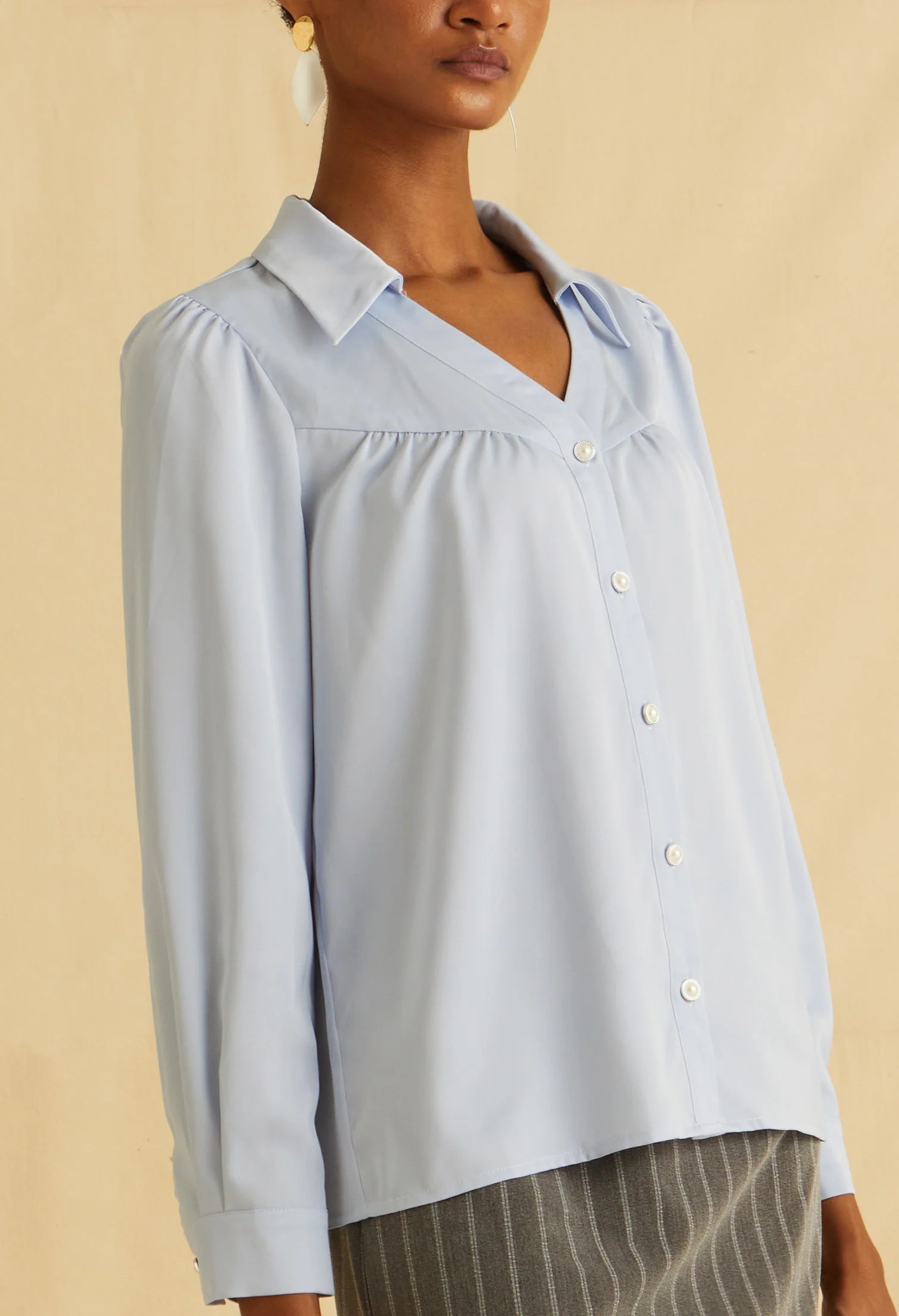 Moonlight Charm Satin Top