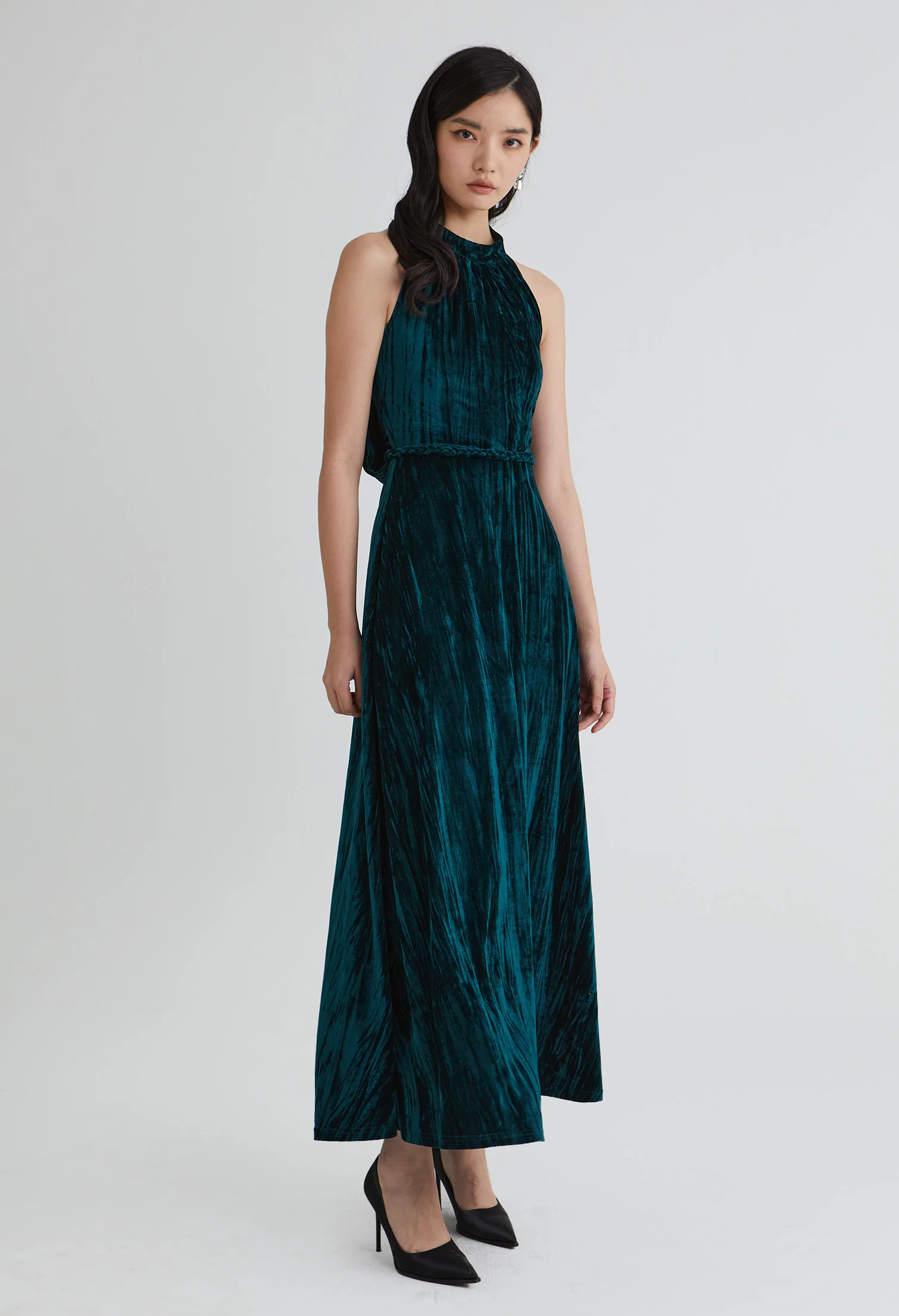 Elysian Velvet Maxi Dress