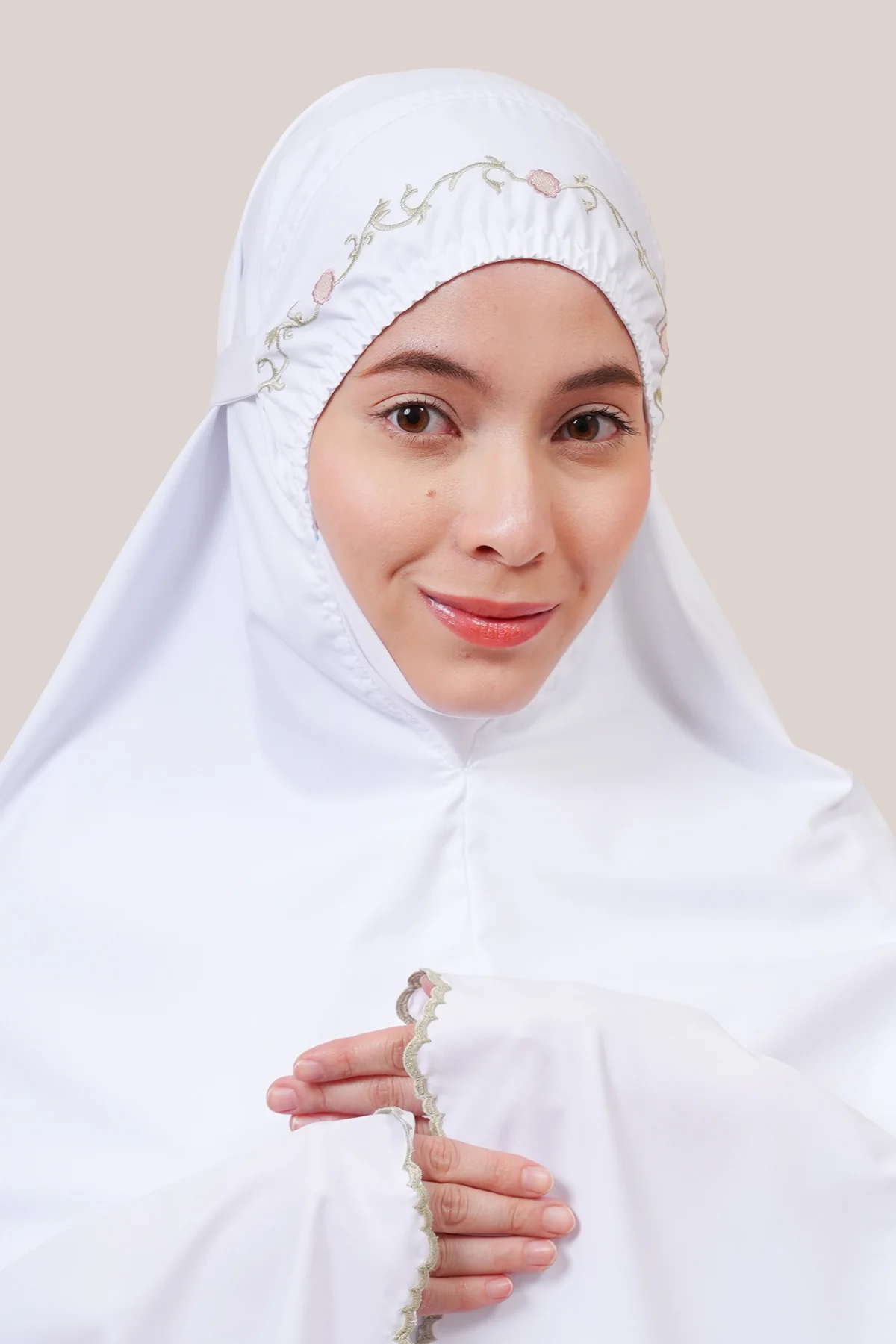 Telekung Broderie Zaima