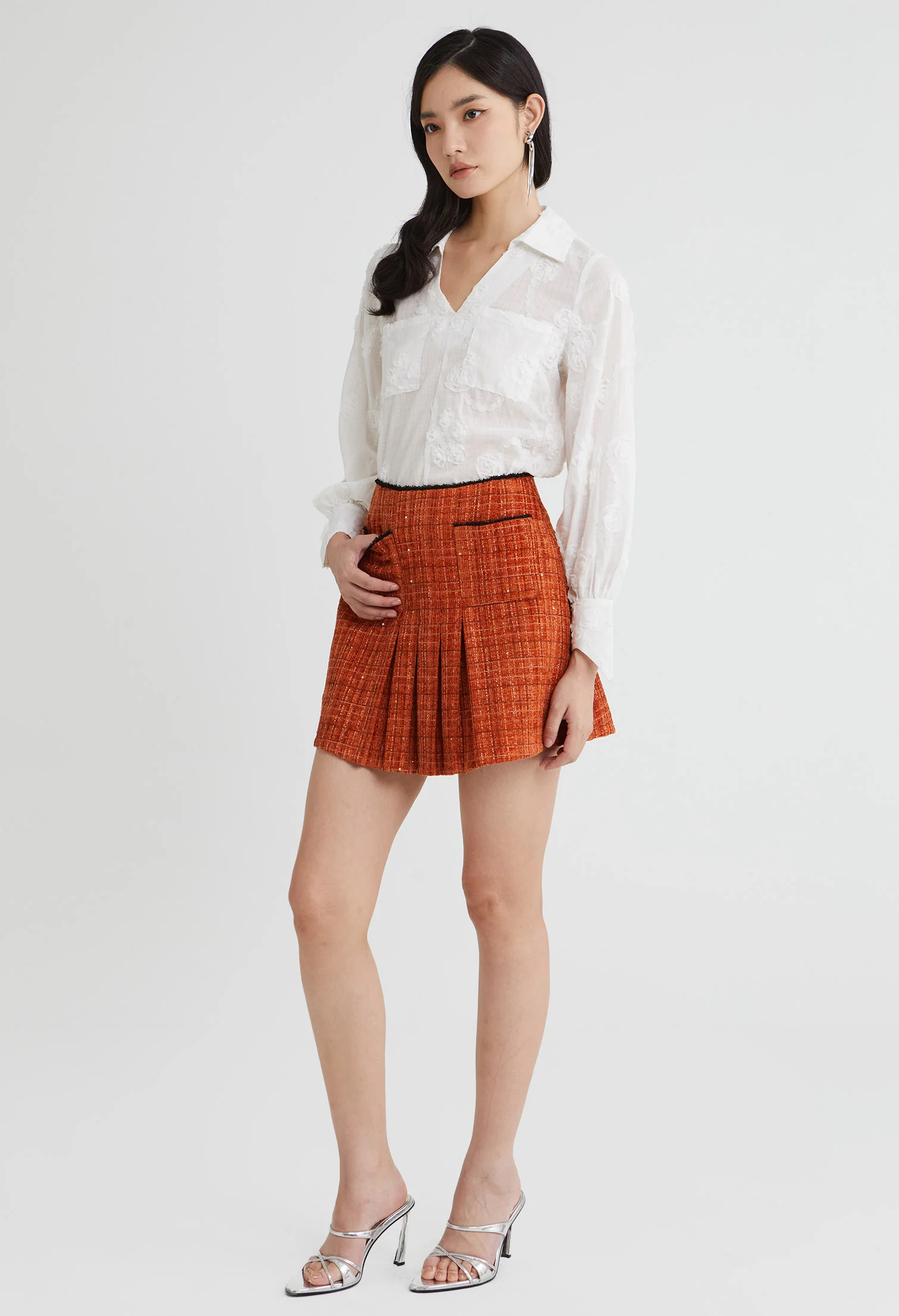 Tweed Charm Mini Skirt