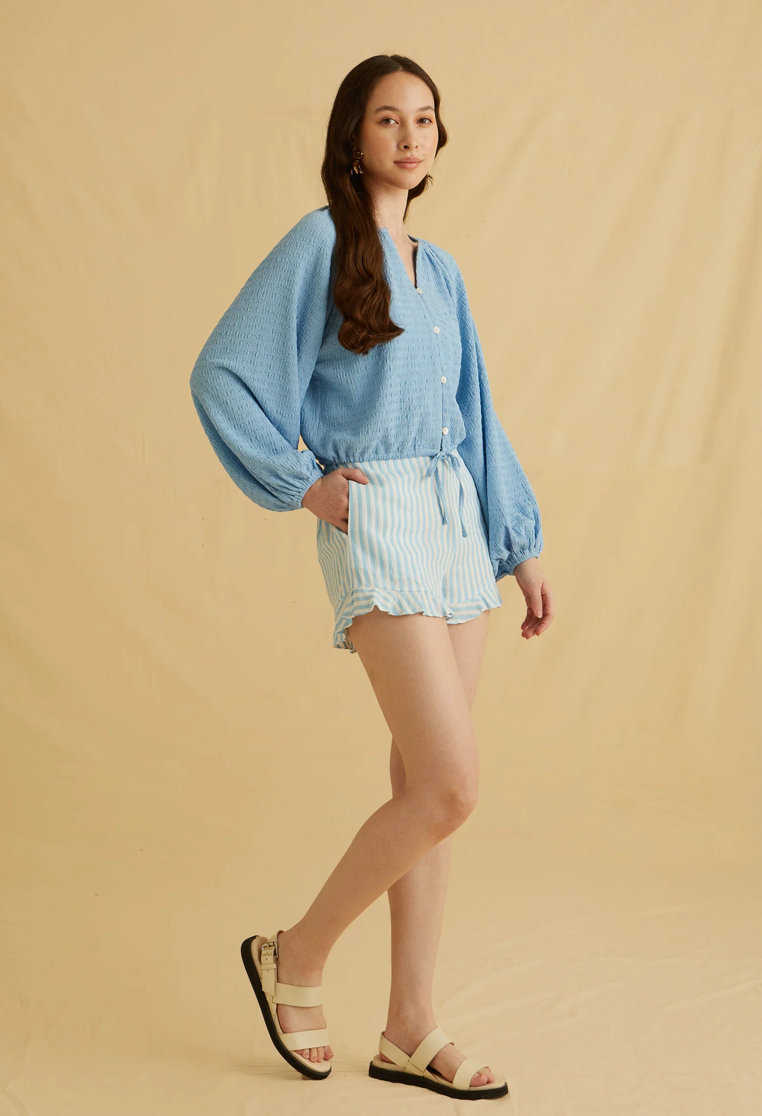 Solari Brezza Long Sleeves Top