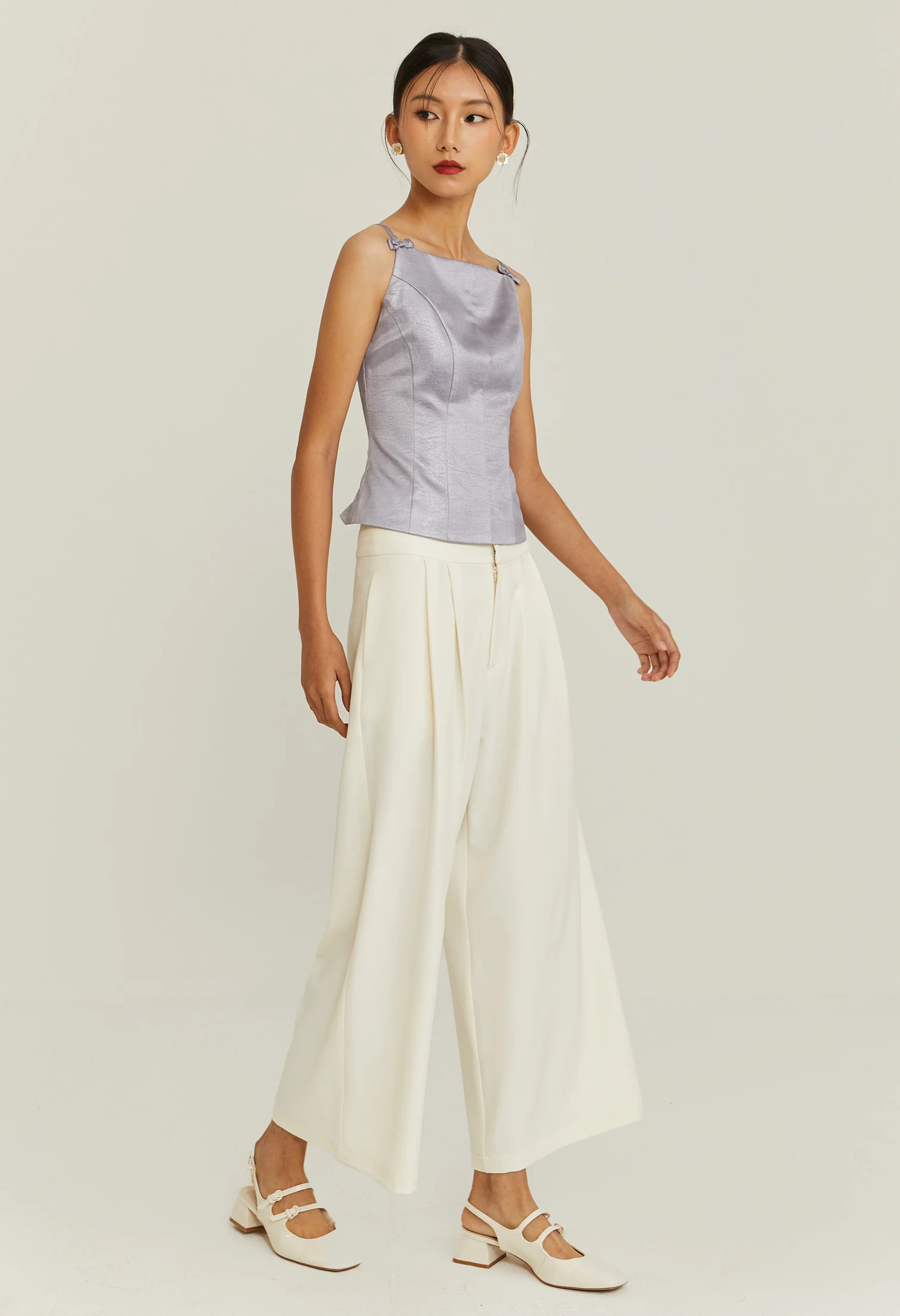 Eternal Bow Sleeveless Top