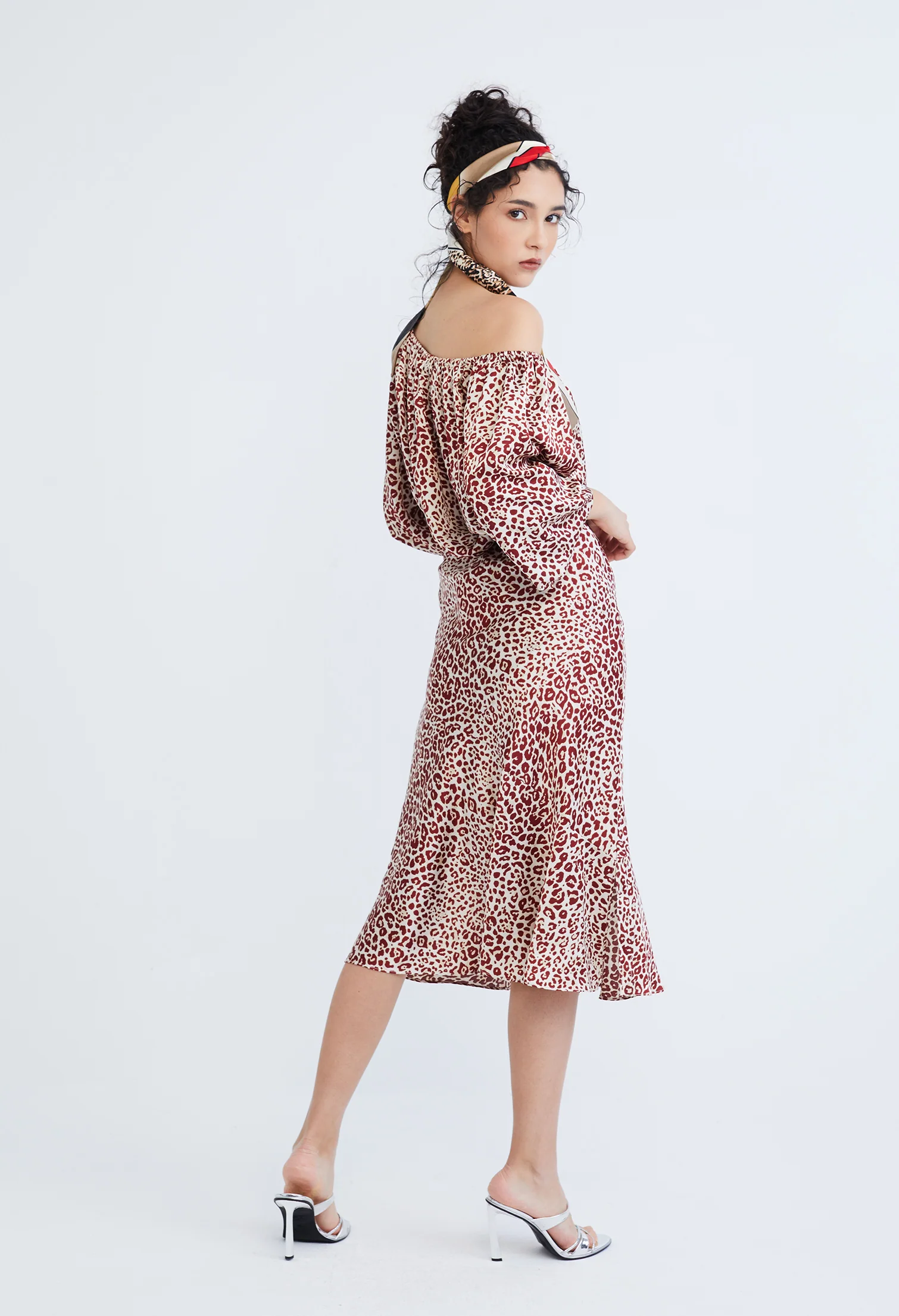 Leopard Spotted Print Blouse