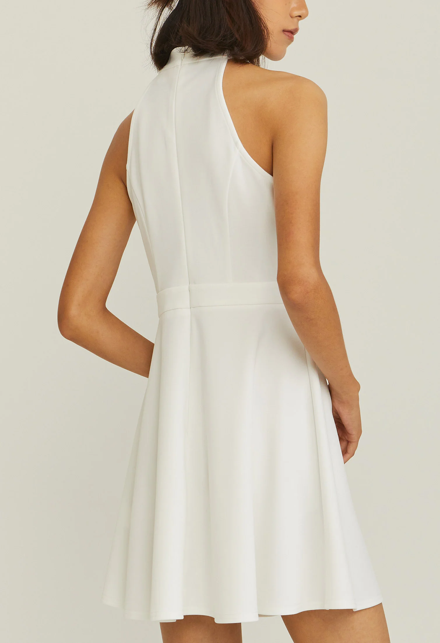 Halter Collared Dress