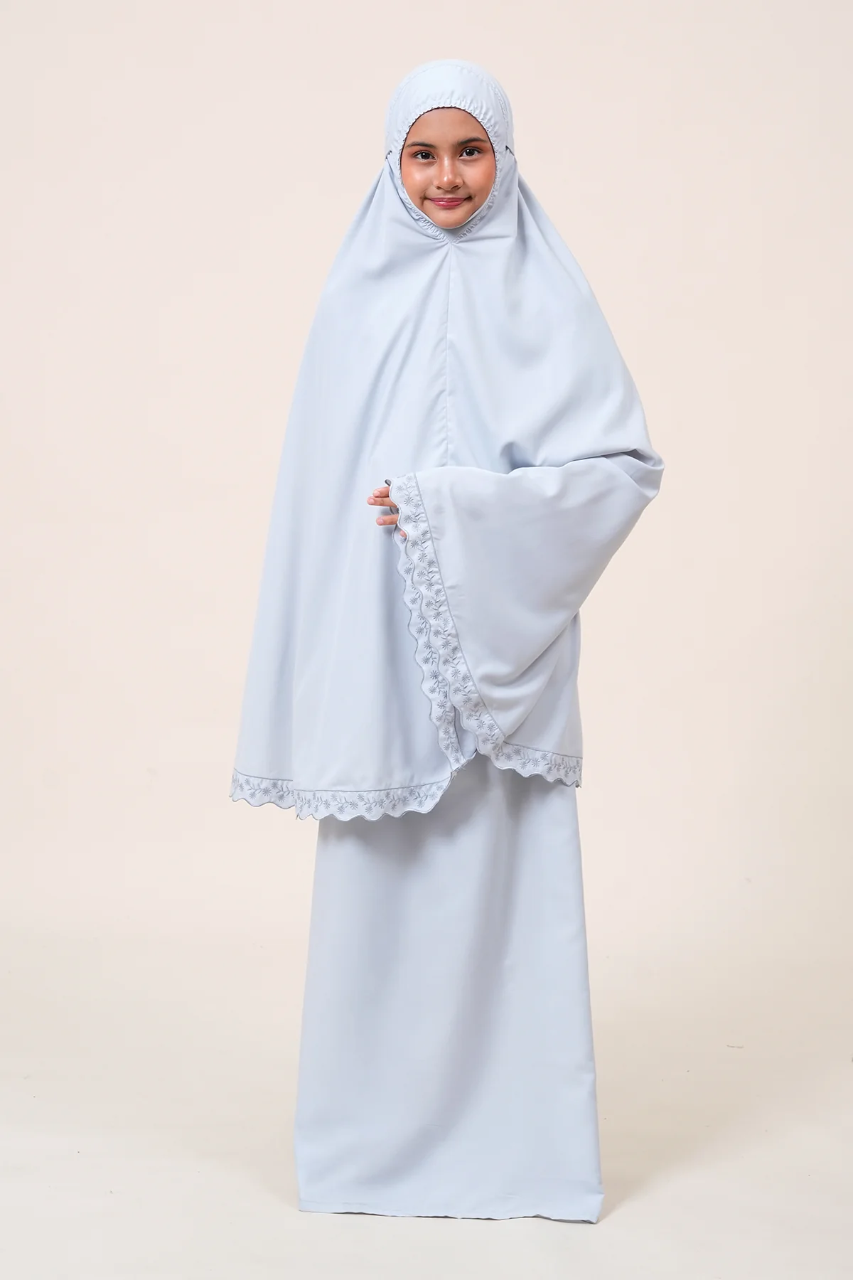 Telekung Broderie Rani Kids