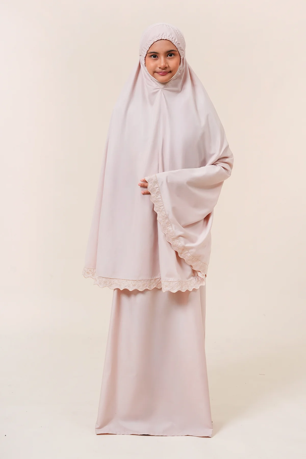 Telekung Broderie Rani Kids