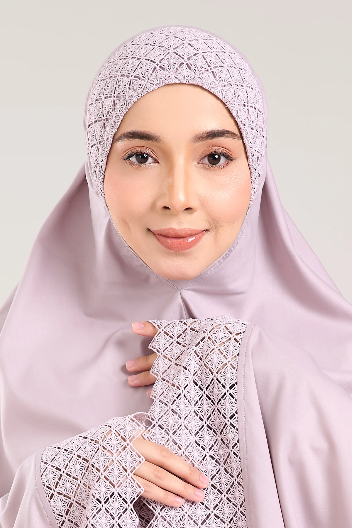 Telekung Modish Asanoha