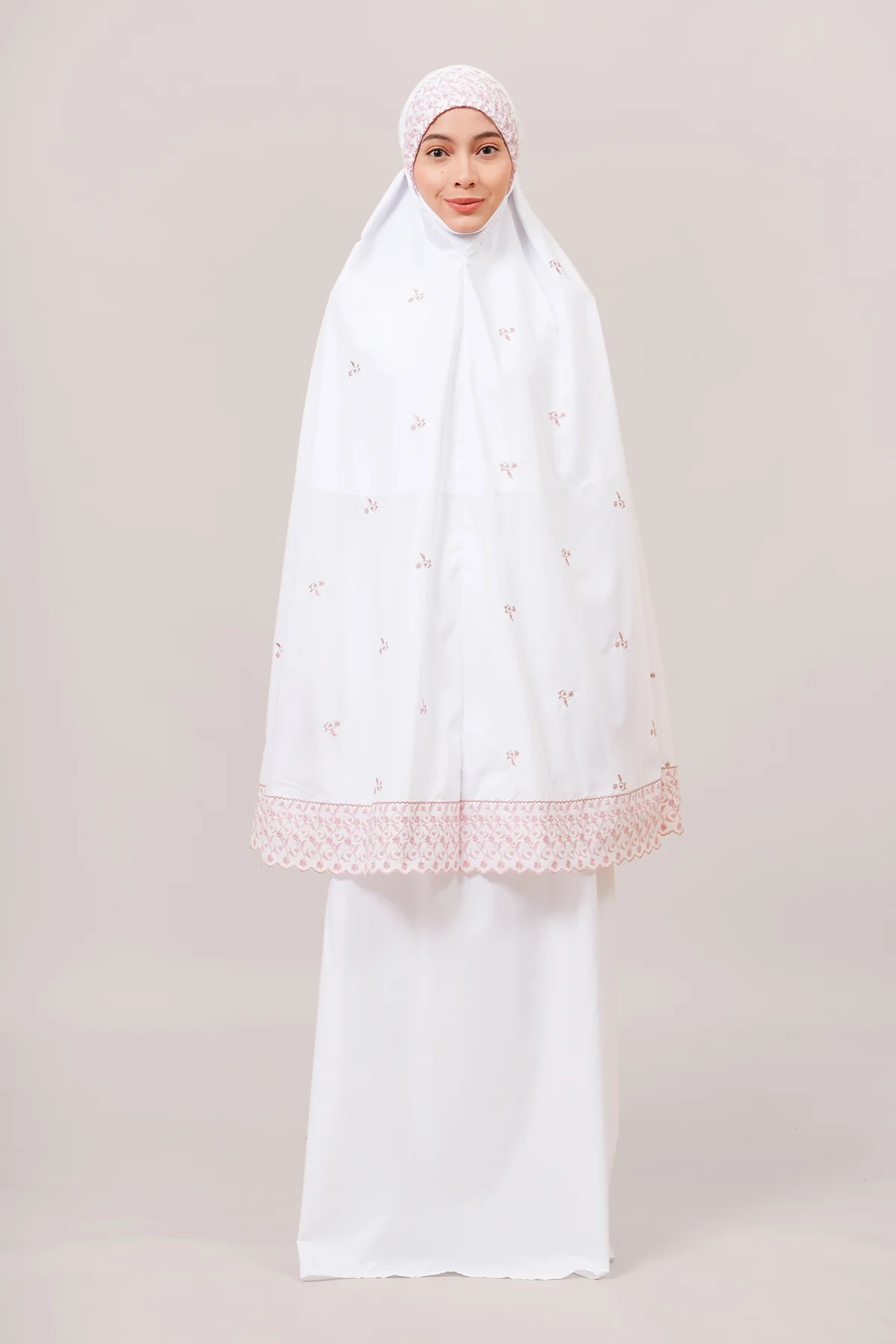 Telekung Broderie Sarimas Rona