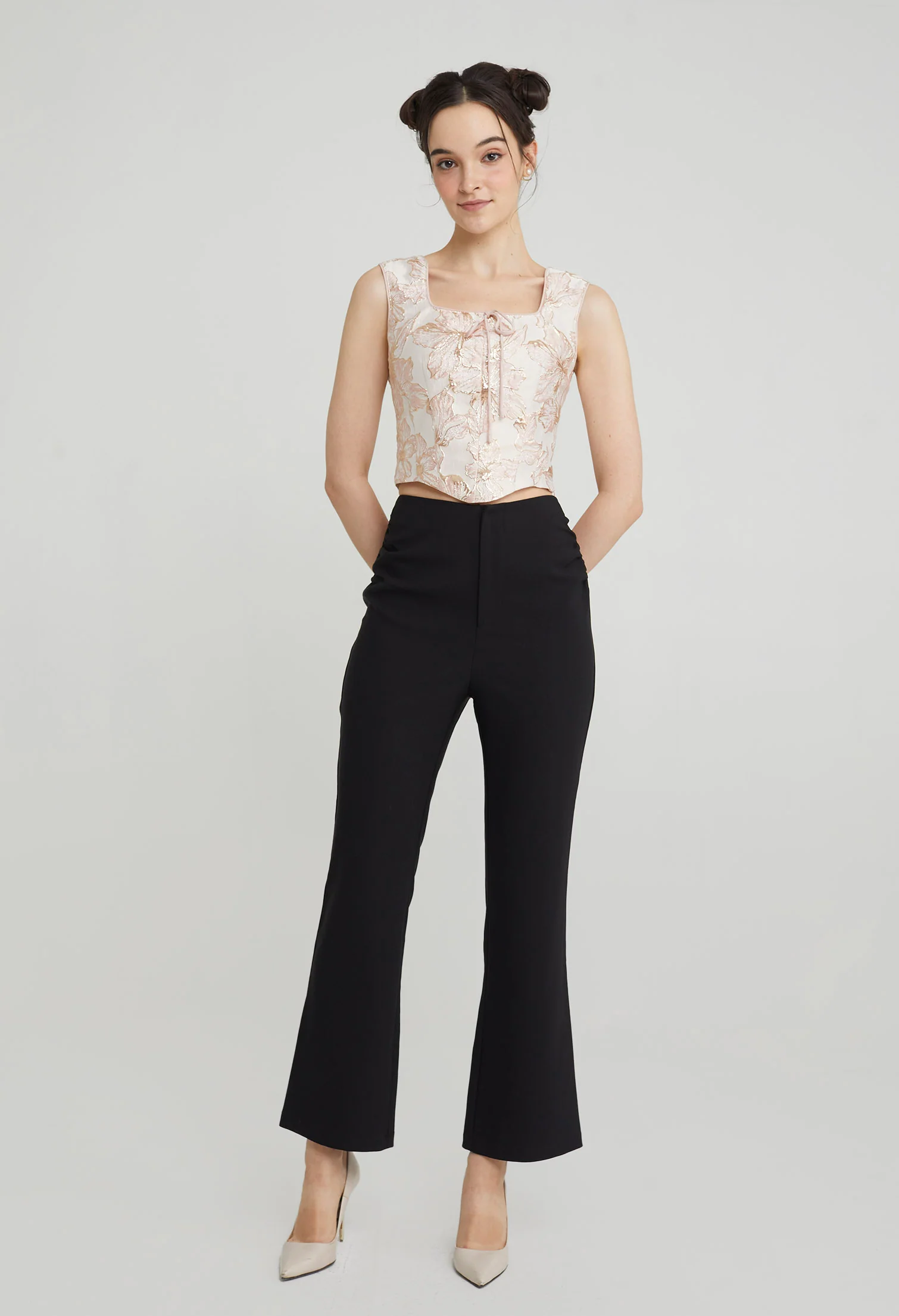 Retro Bell Bottom Trousers