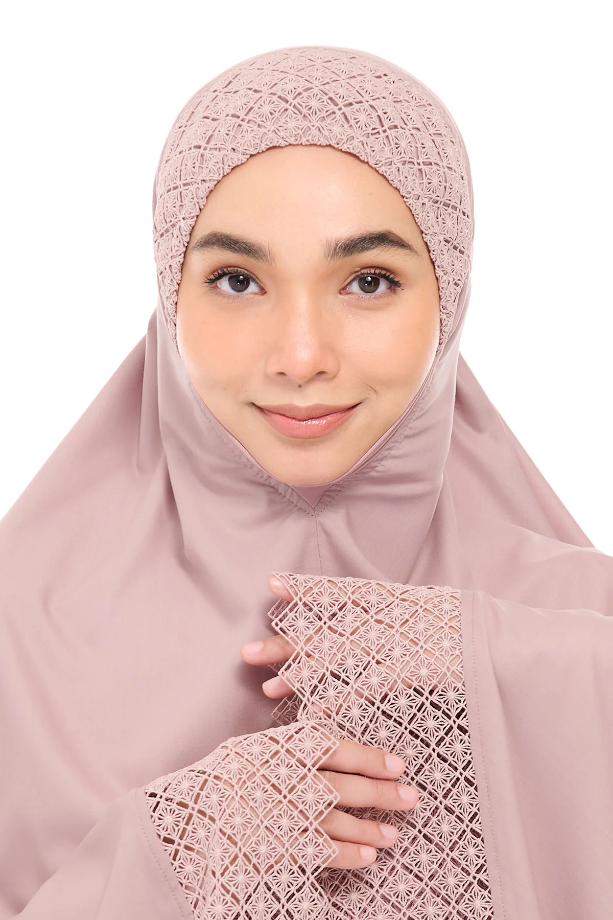 Telekung Modish Asanoha