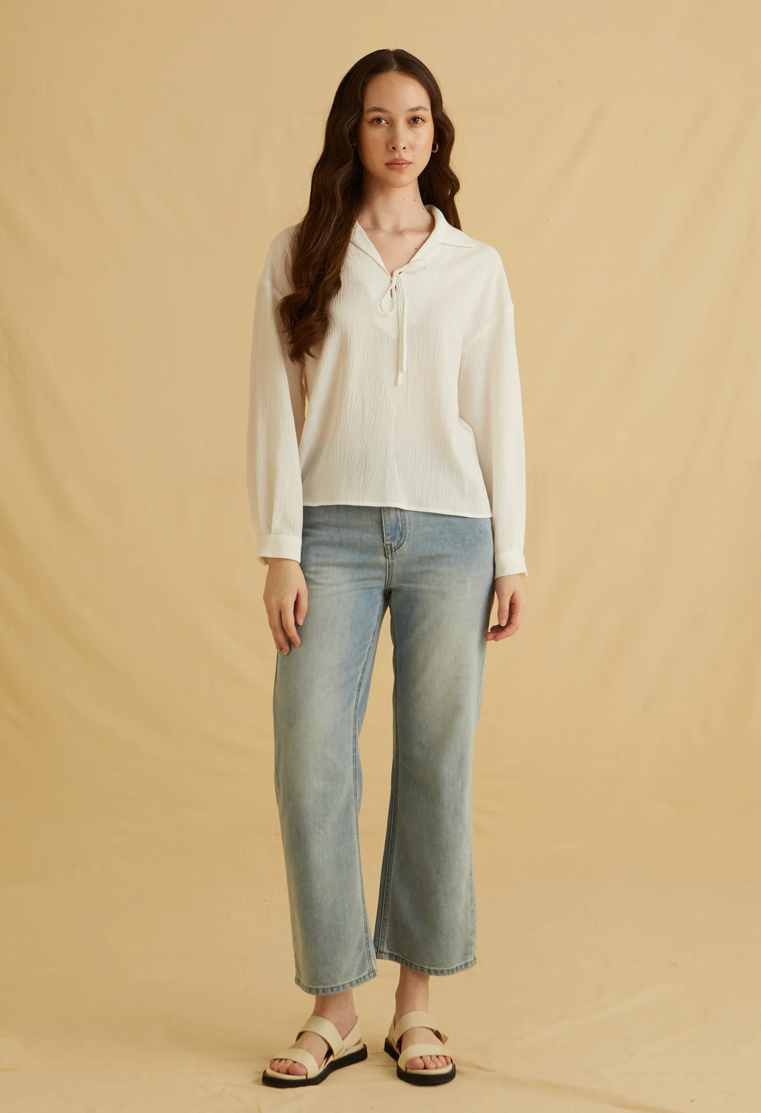 Capri Breeze Ribbon Top