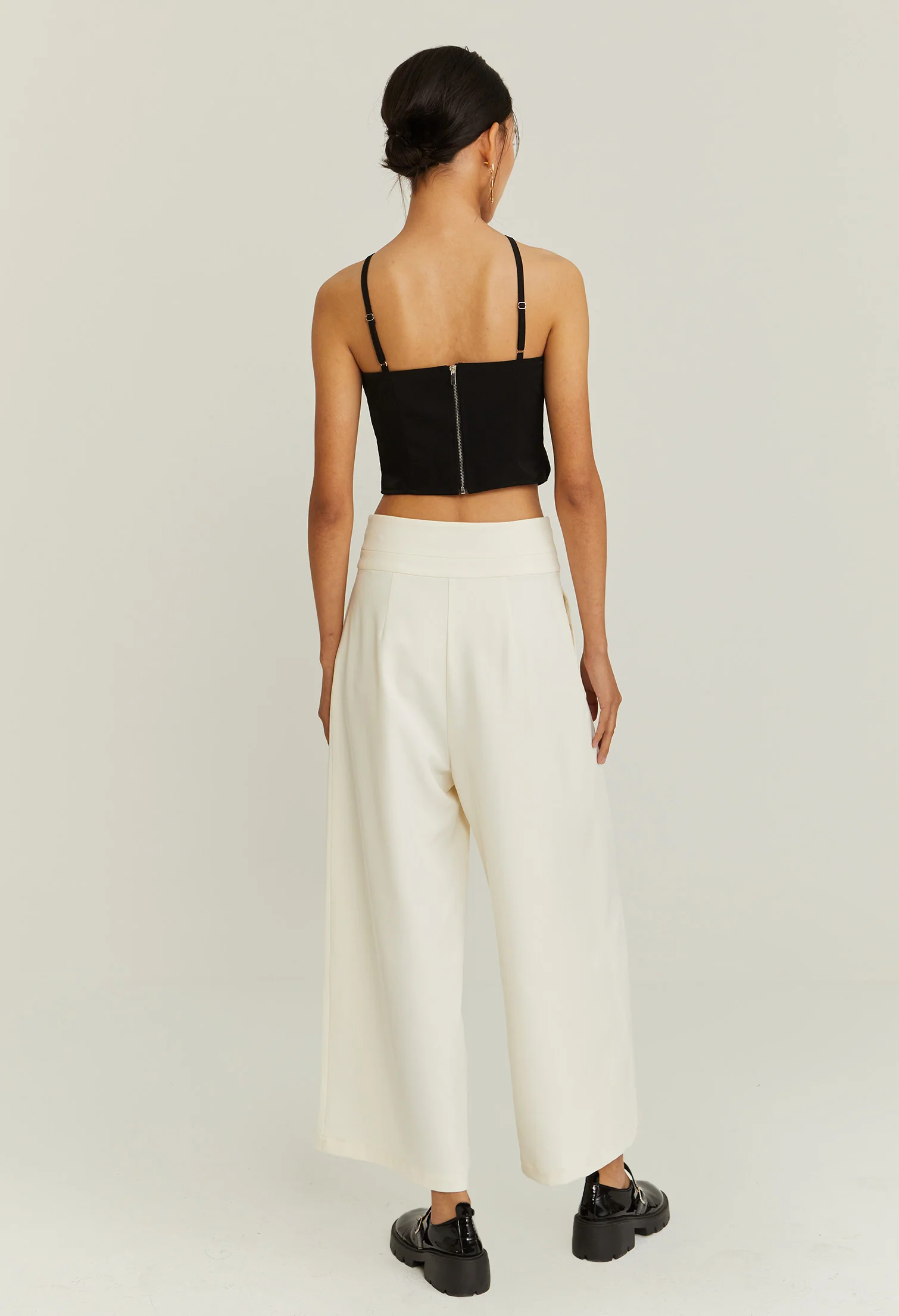 Crescent Halo Sleeveless Top