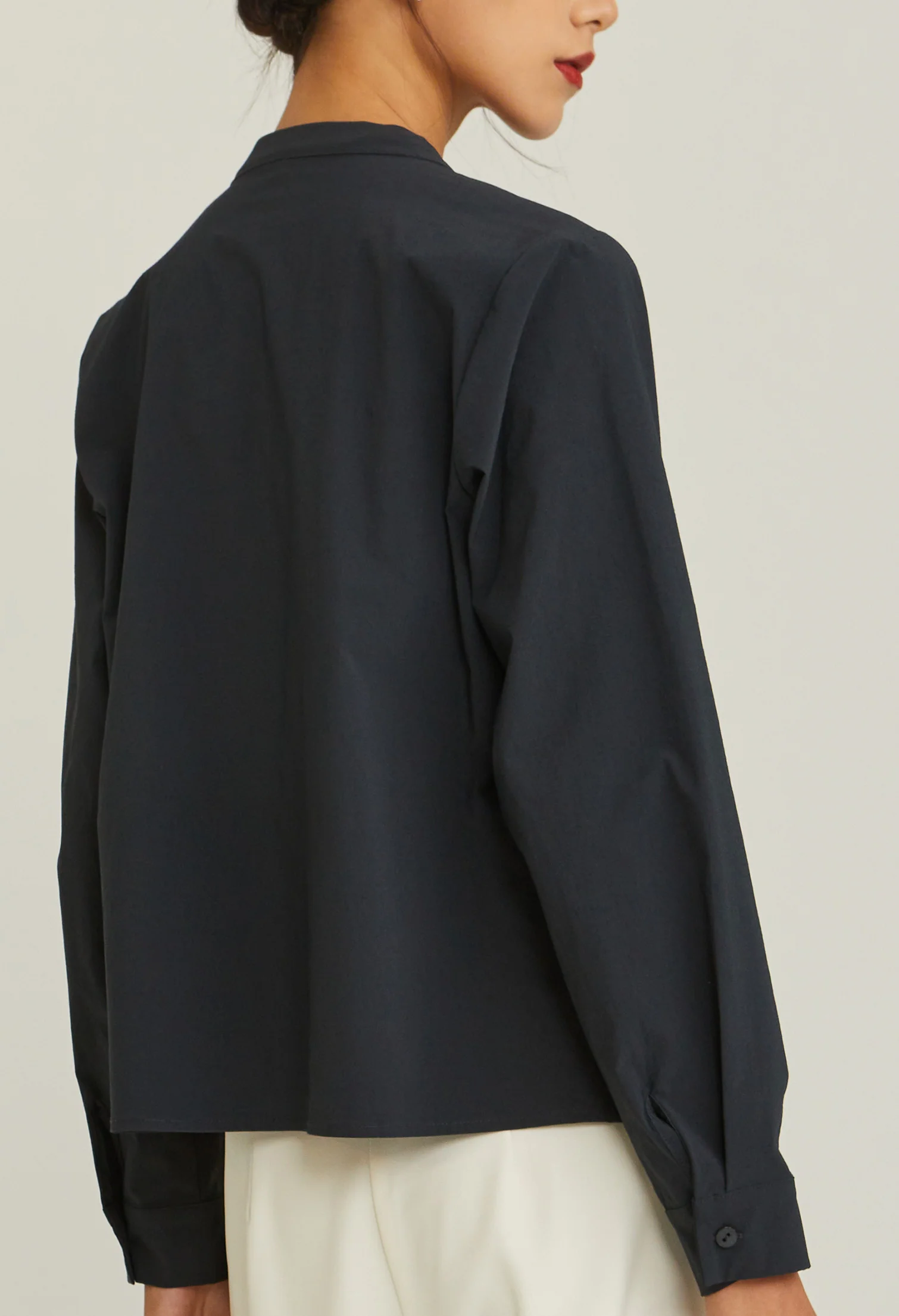 Radiant Bow Long Sleeves Top