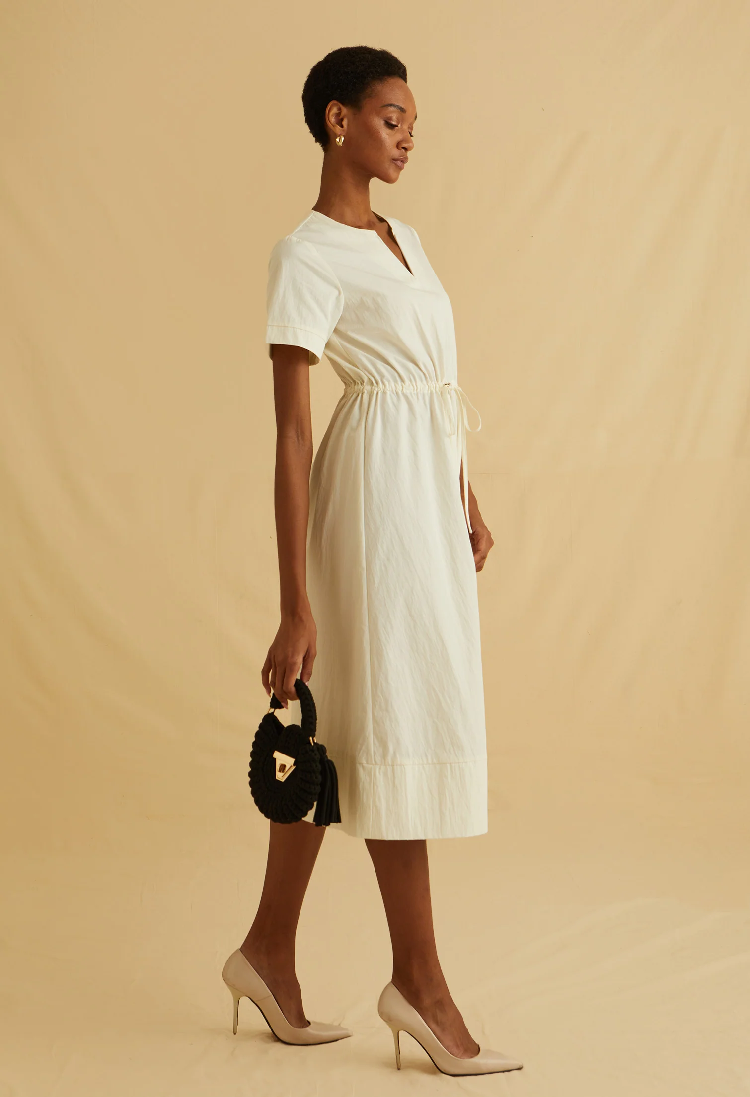 Lucca Lines Midi Dress