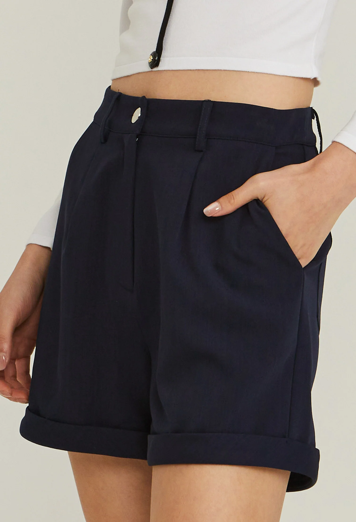 Tailored Cuff Shorts