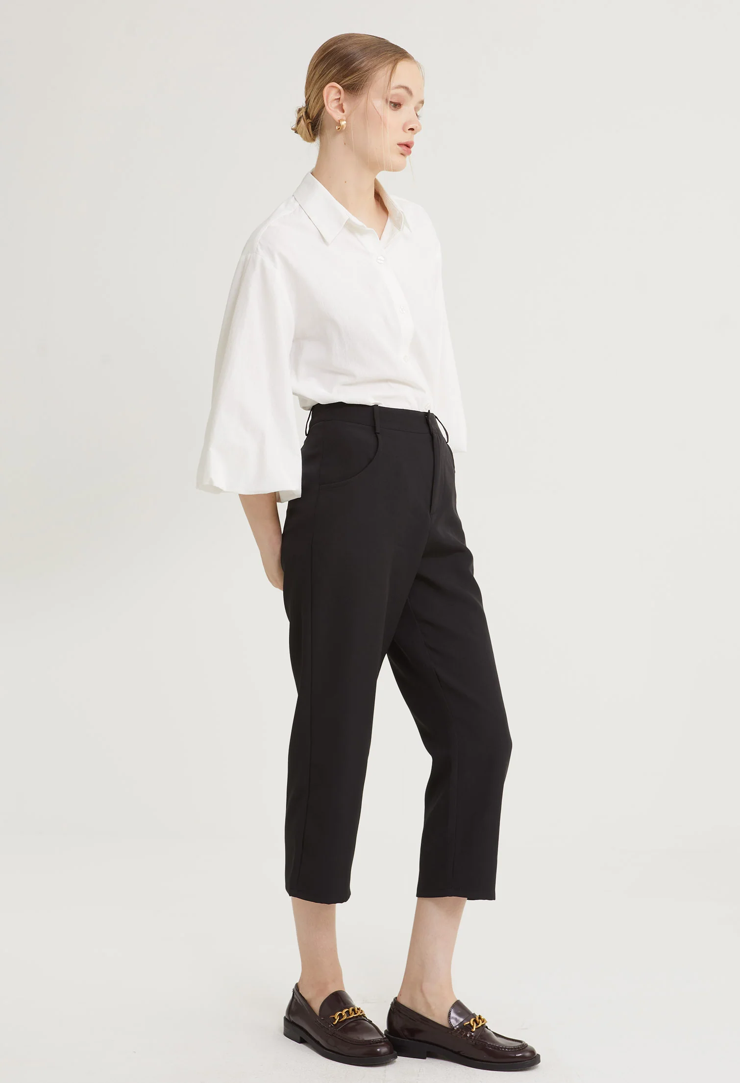Refined Ease Straight Cut Trousers