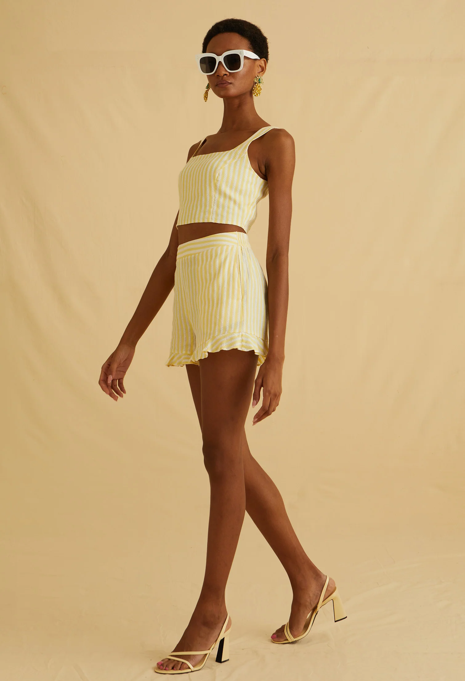 Etna Vista Cropped Sleeveless Top