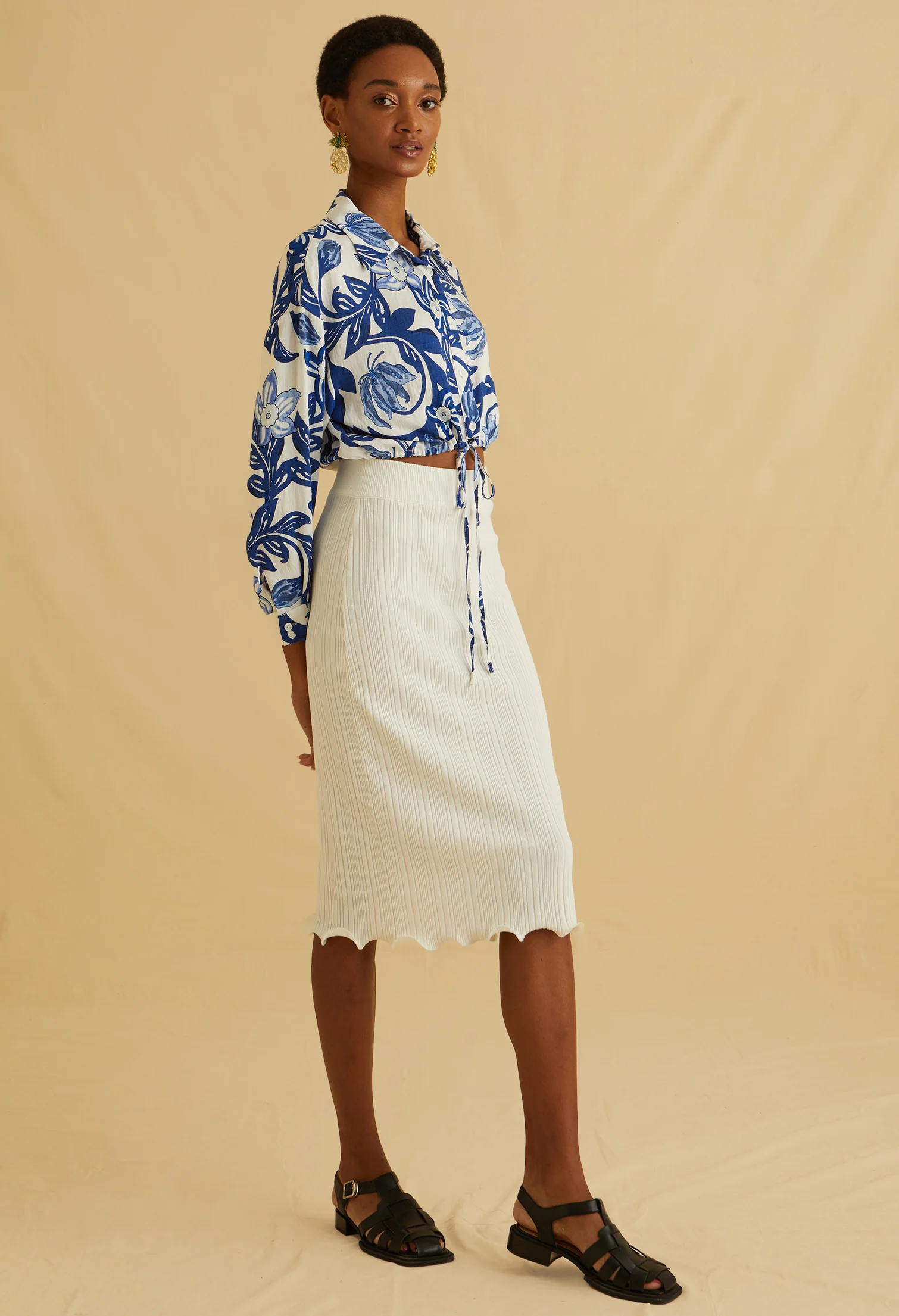 Secca Veil Midi Skirt