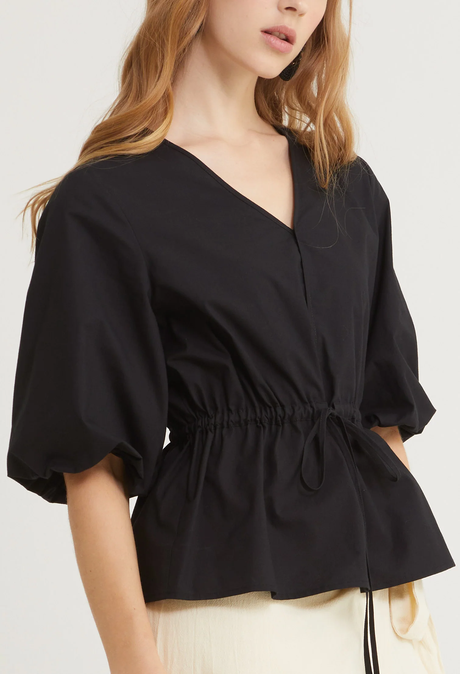 Palm Breeze Slip-On Top