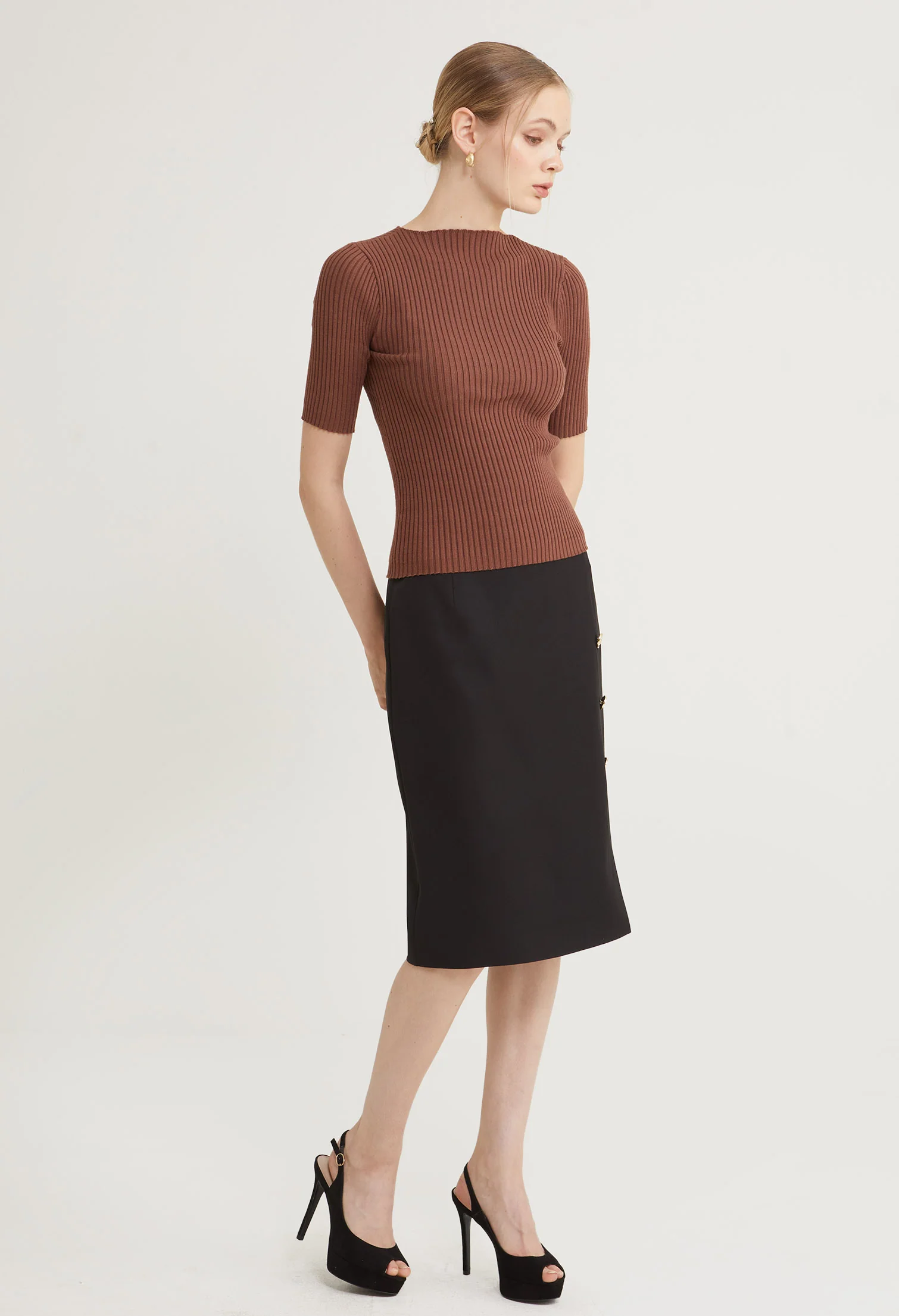 Balmy Tight Fit Slip-On Top