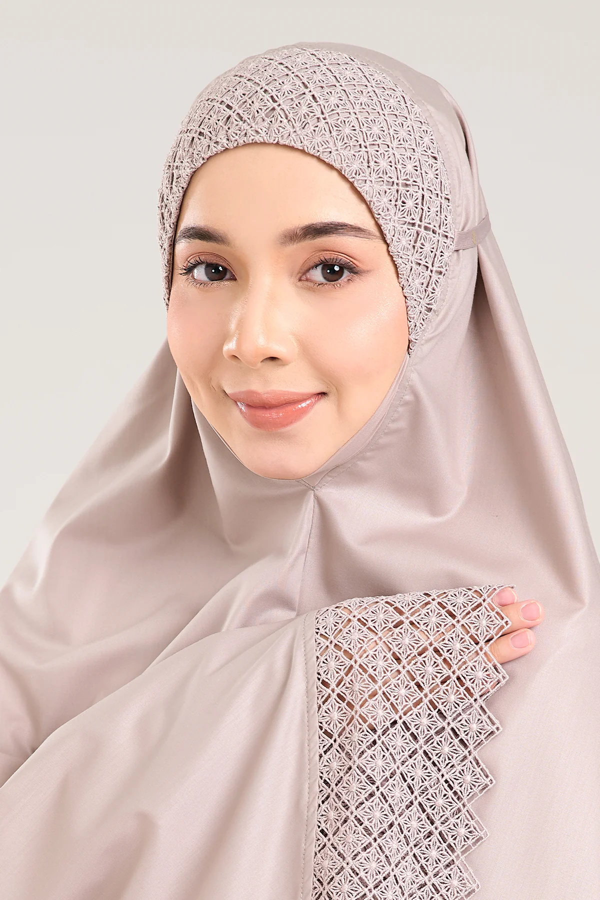 Telekung Modish Asanoha