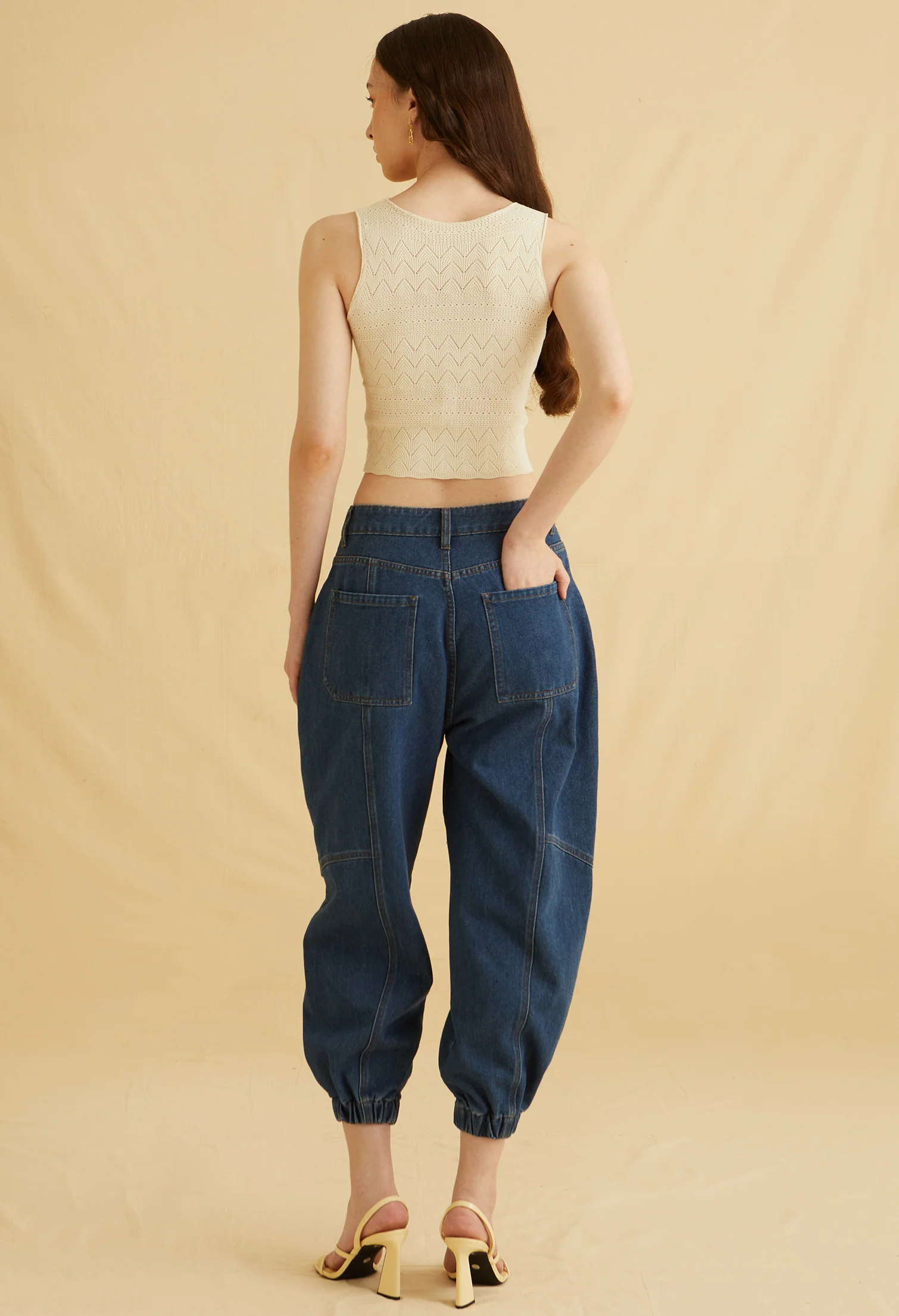 Ischia Cuffed Denim Jeans