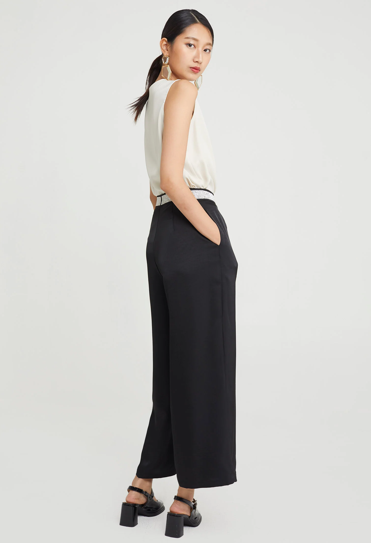 Diamonte Straight Cut Trousers