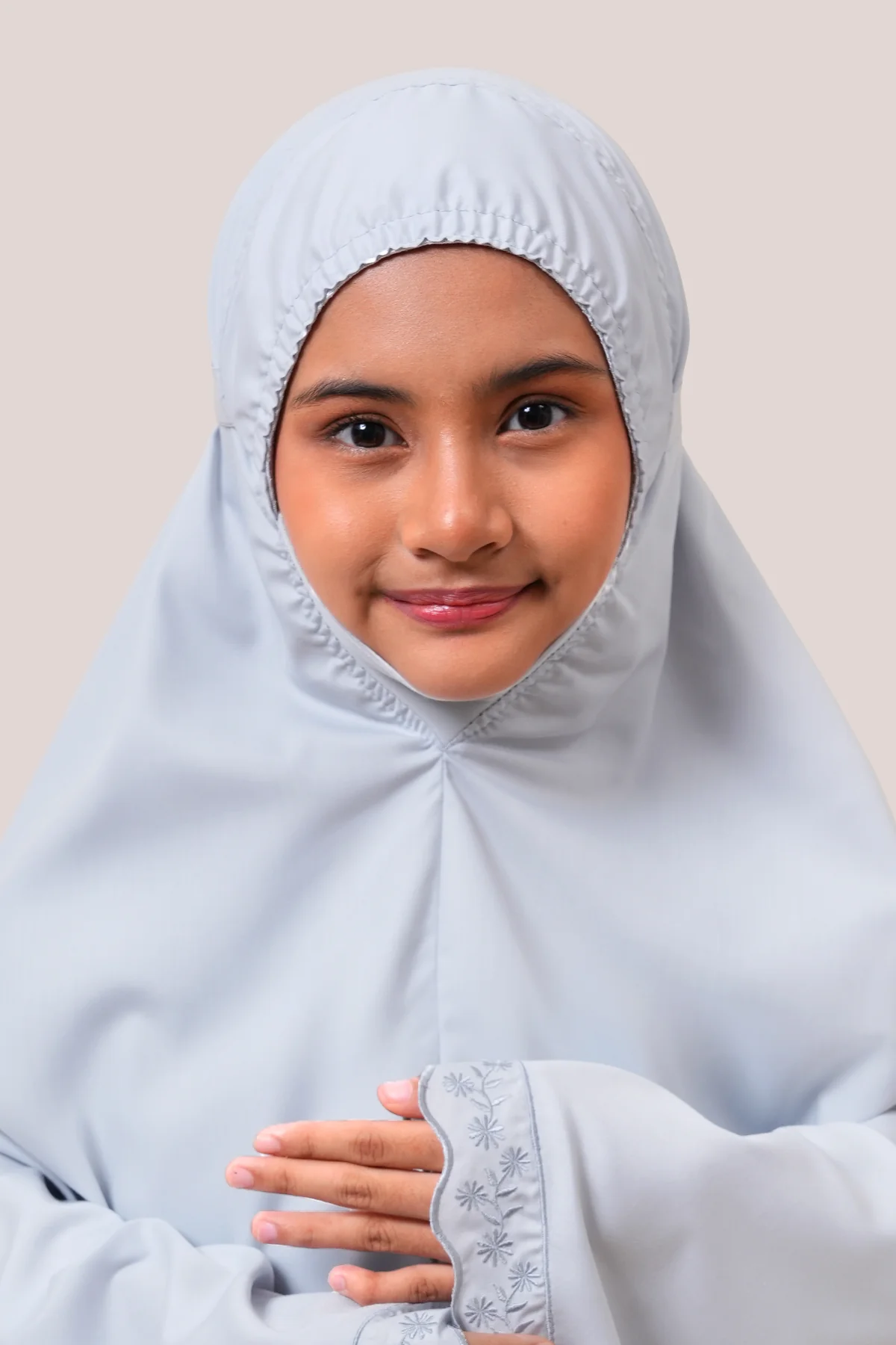 Telekung Broderie Rani Kids