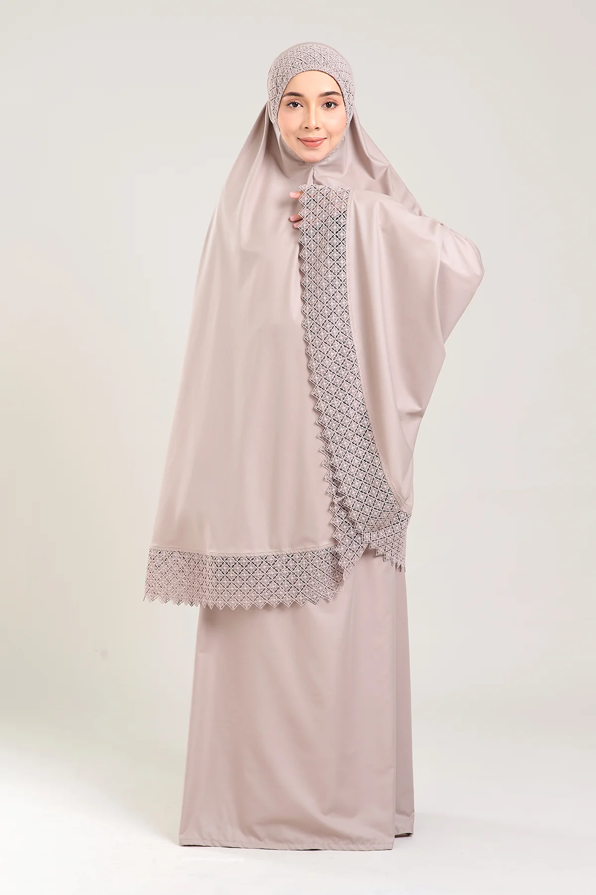 Telekung Modish Asanoha