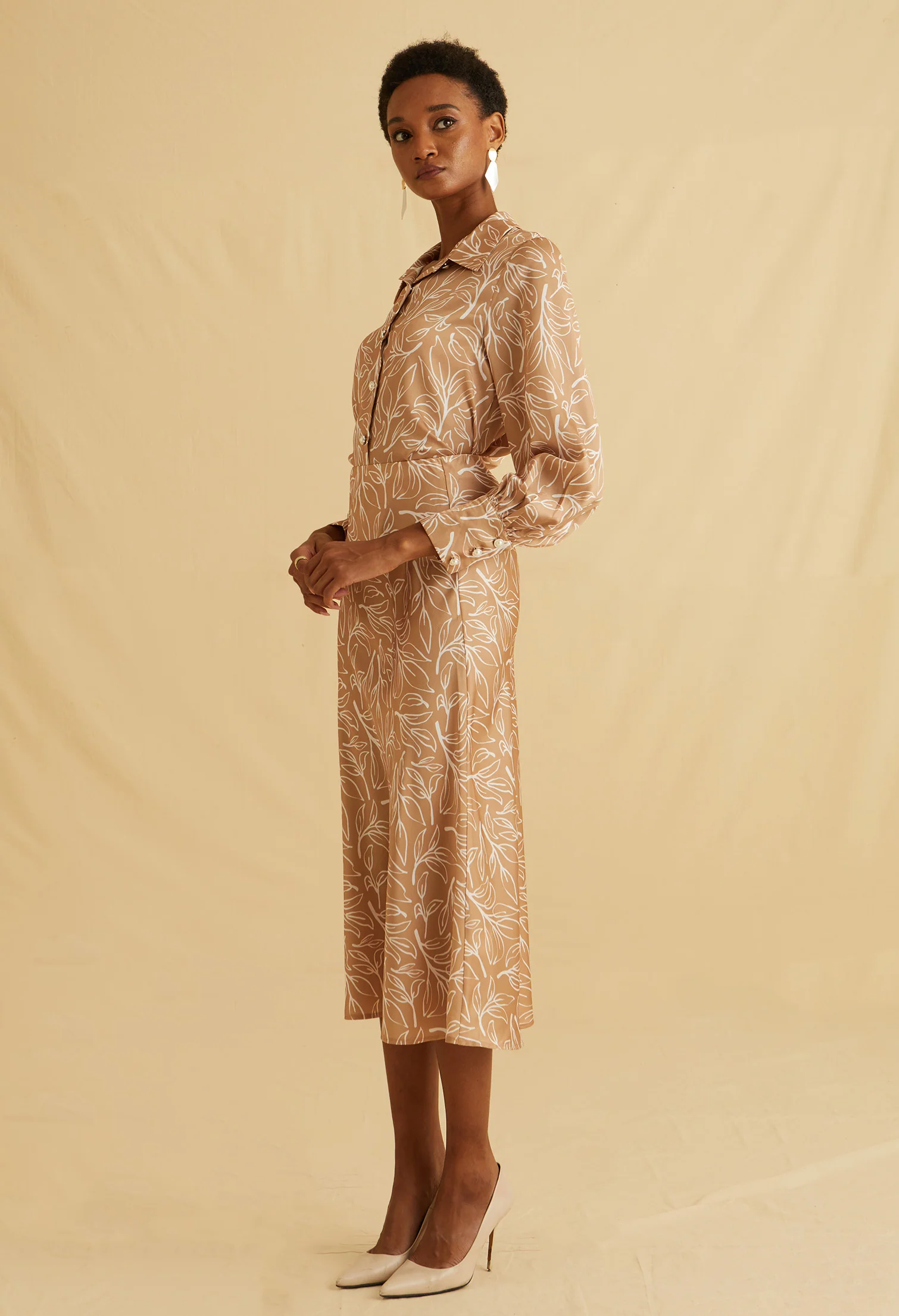 Pastel Bloom Collared Shirt