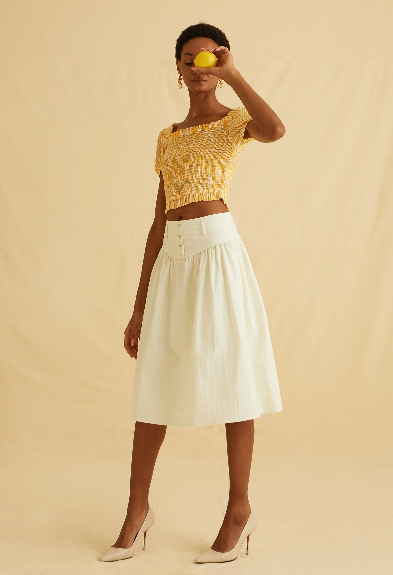 Etna Vista Ruched Top