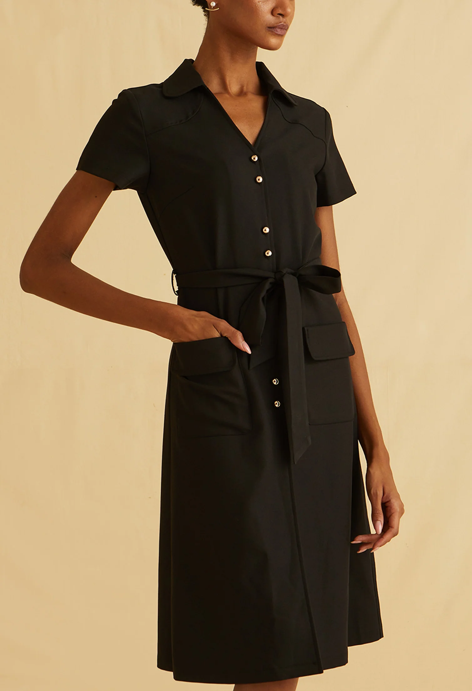 Modern Poise Midi Dress