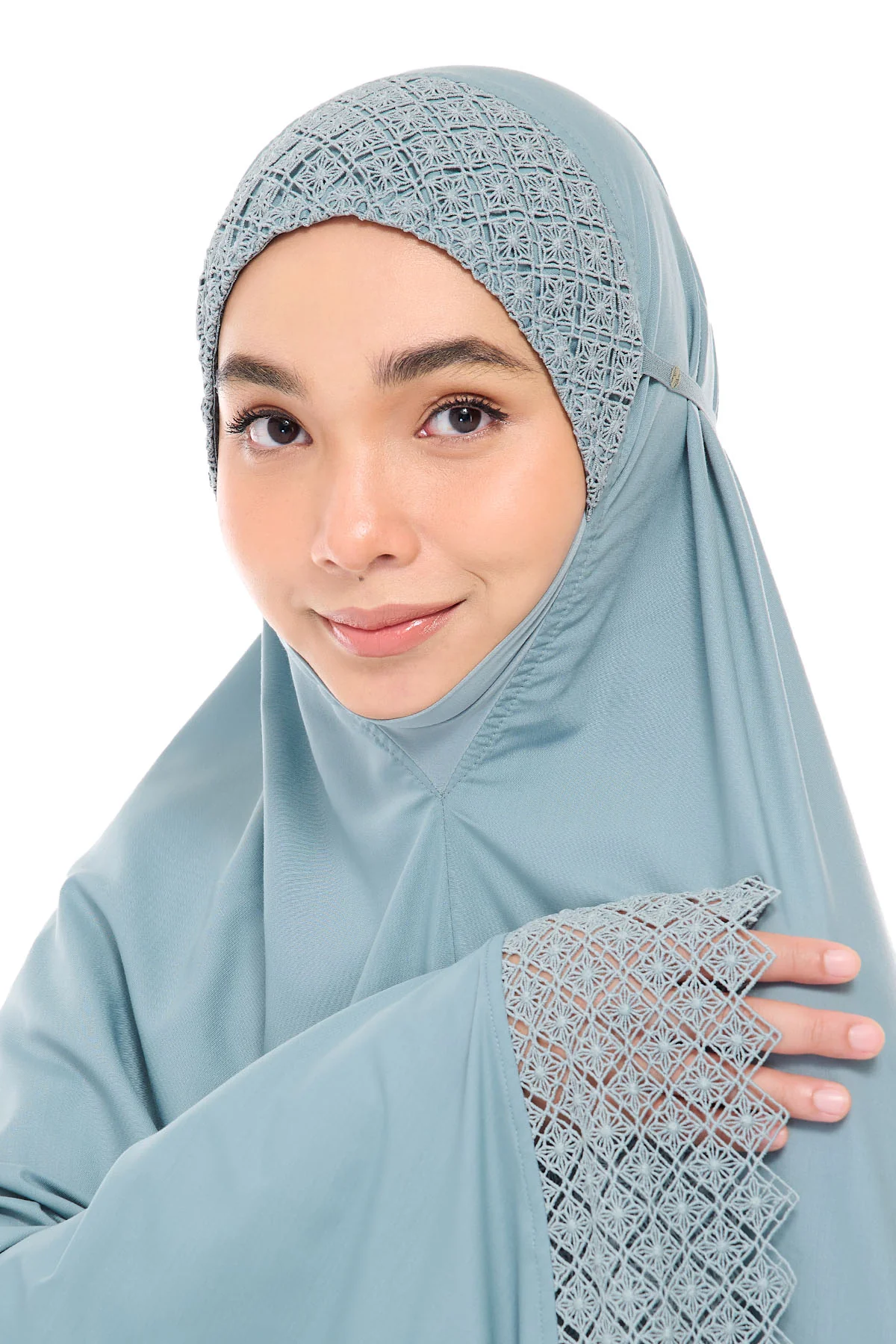 Telekung Modish Asanoha