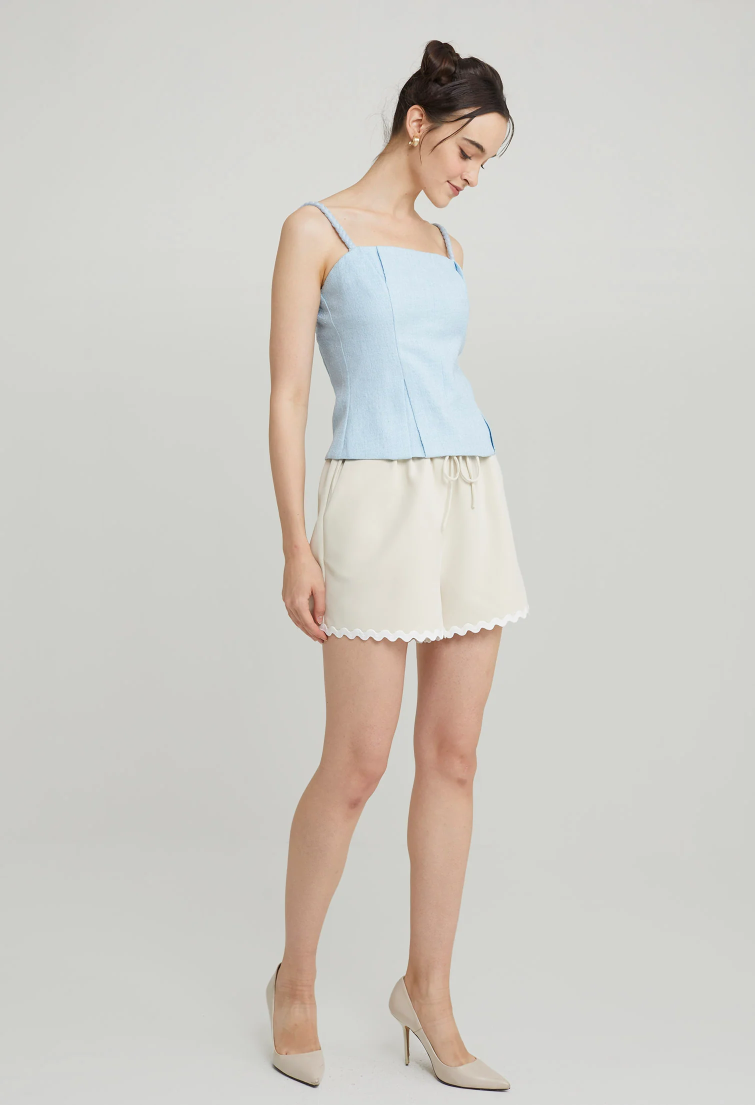 Clover Braided Strap Top