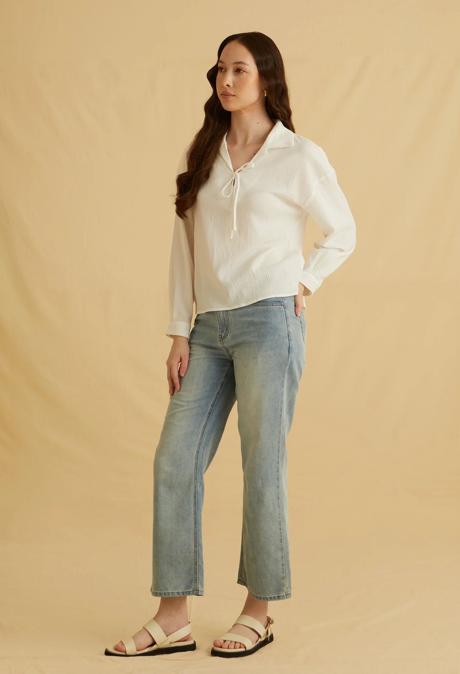 Capri Breeze Ribbon Top