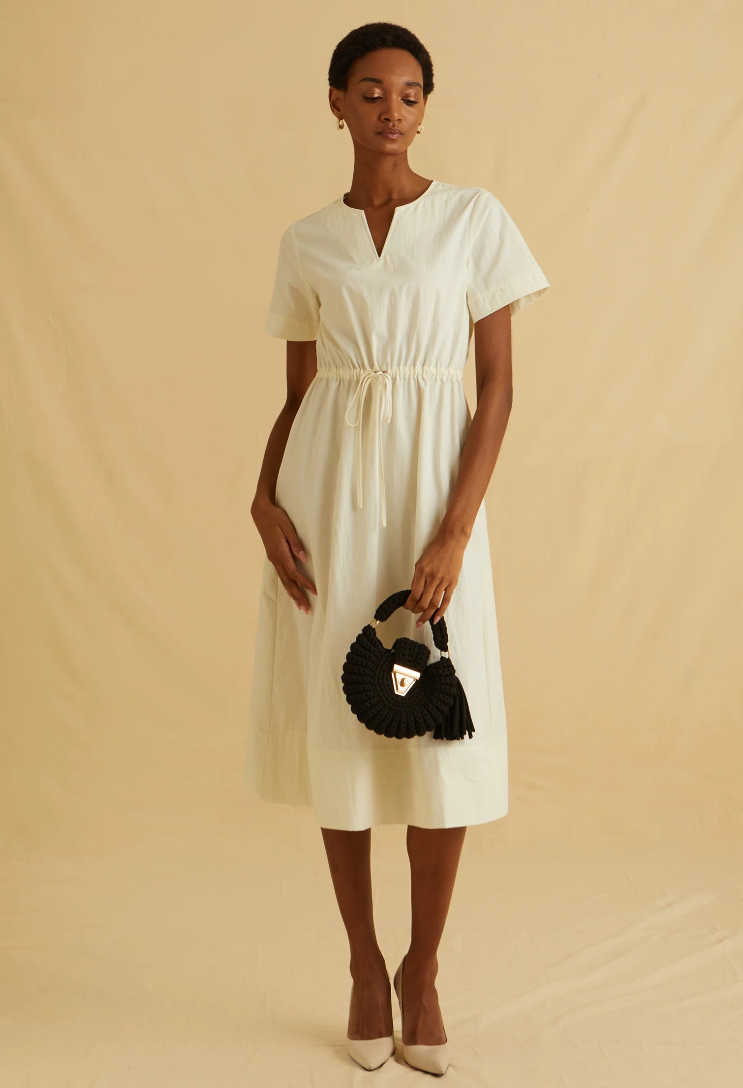 Lucca Lines Midi Dress