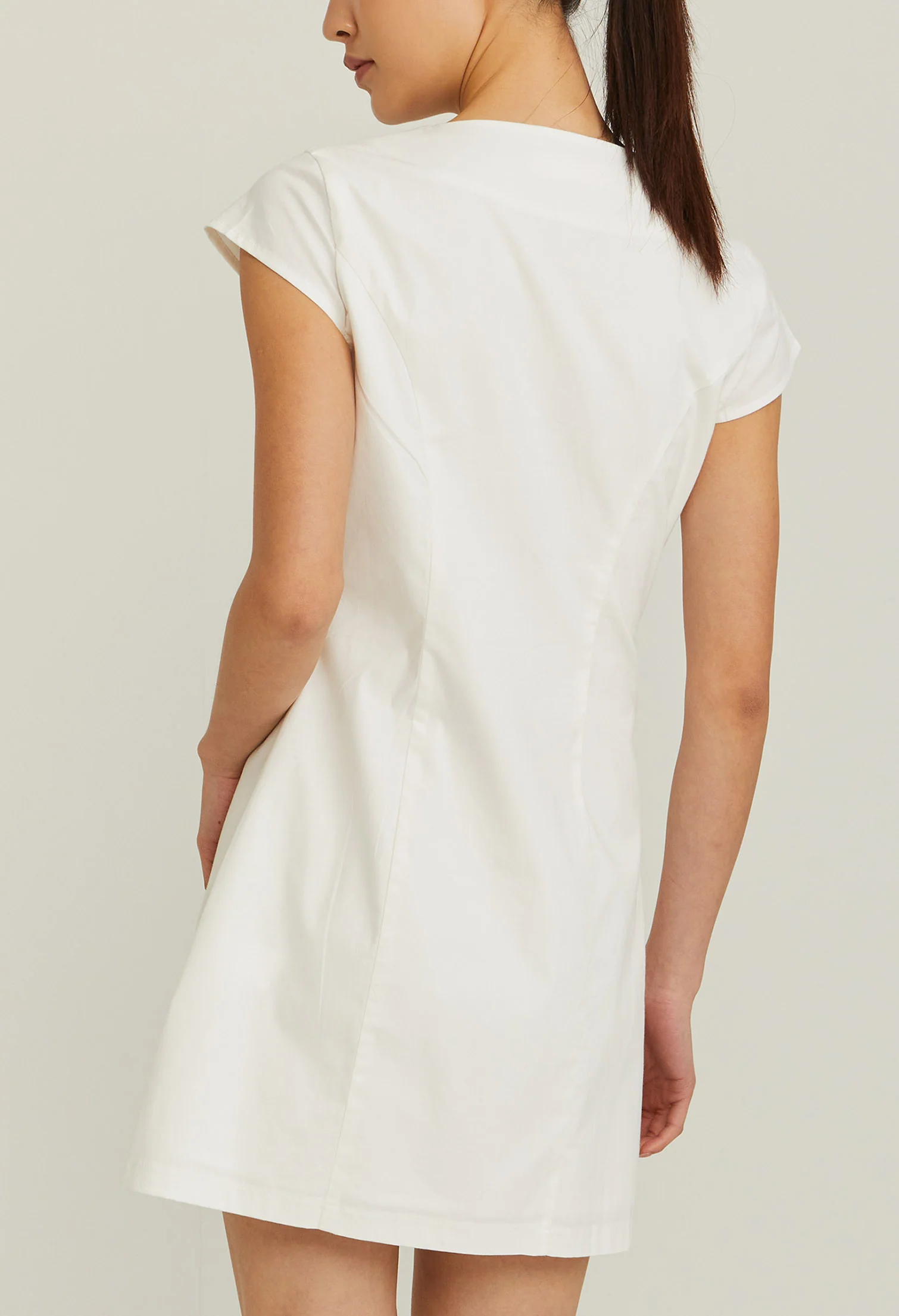 Square Neckline Slip Dress