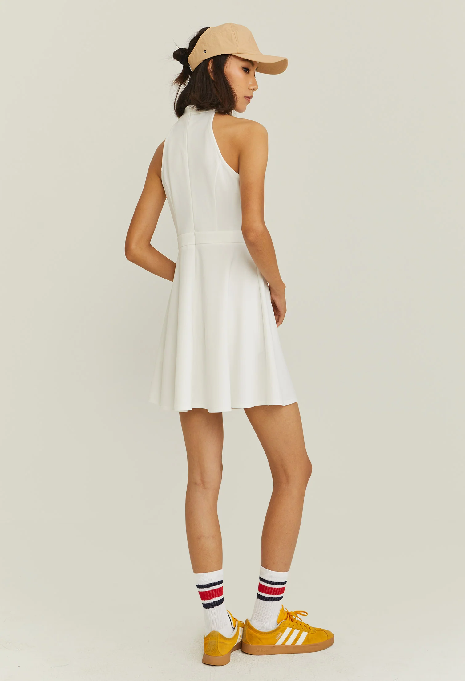 Halter Collared Dress