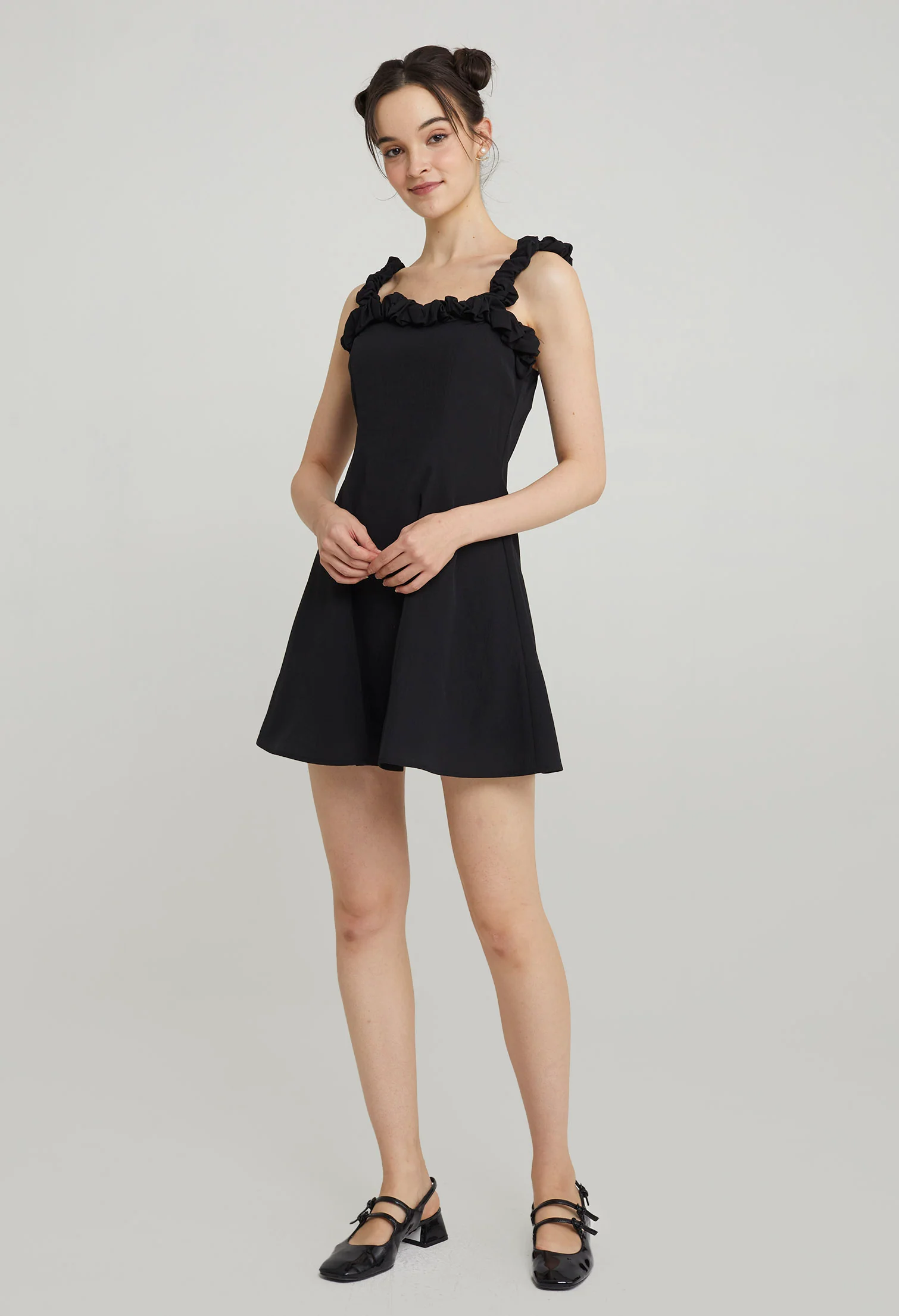 Sunnydew Ruffled Dress