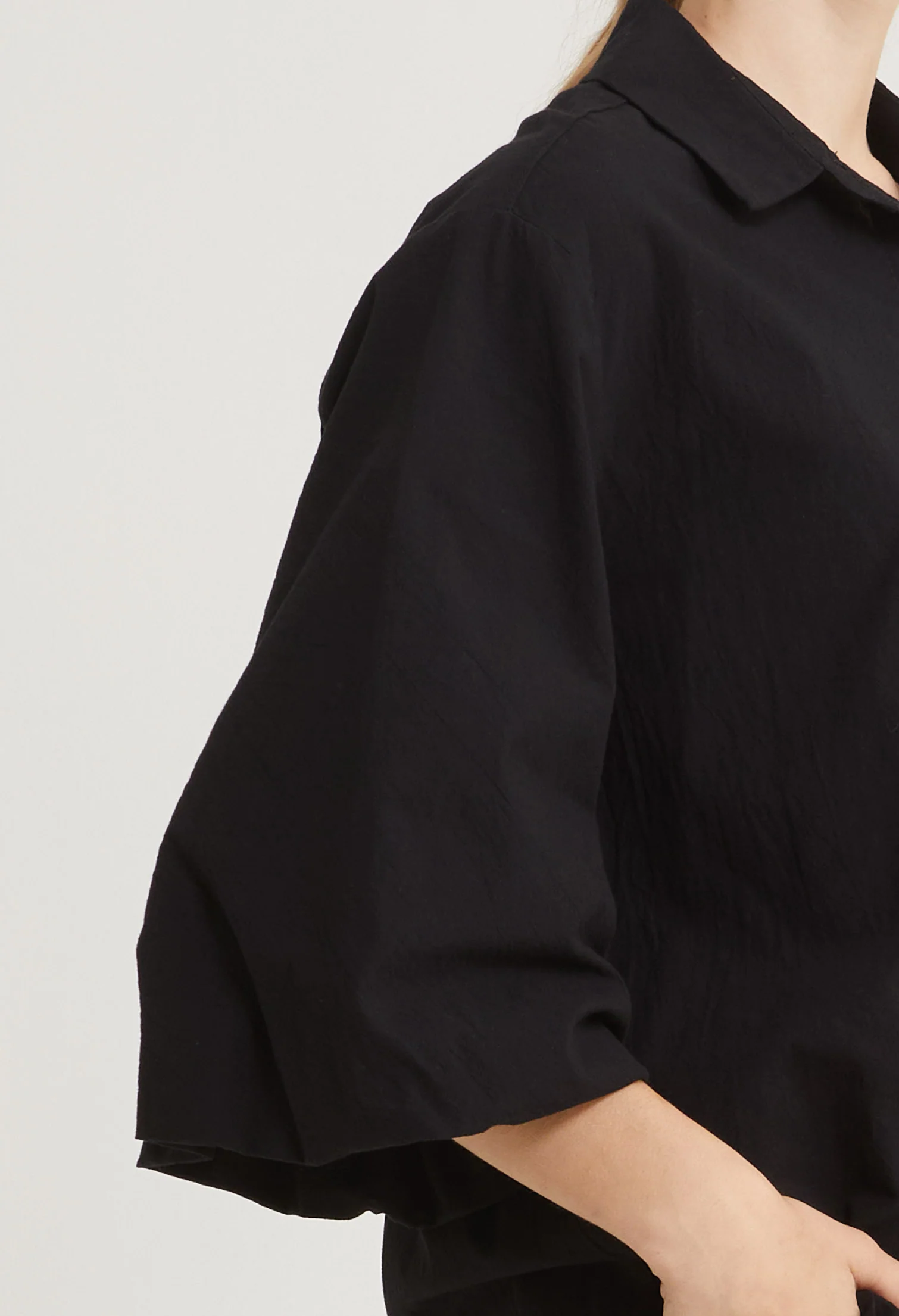 Regal Flare Button-Up Top