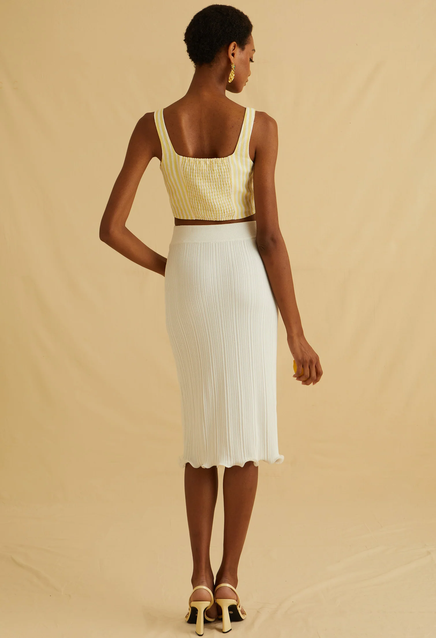 Etna Vista Cropped Sleeveless Top