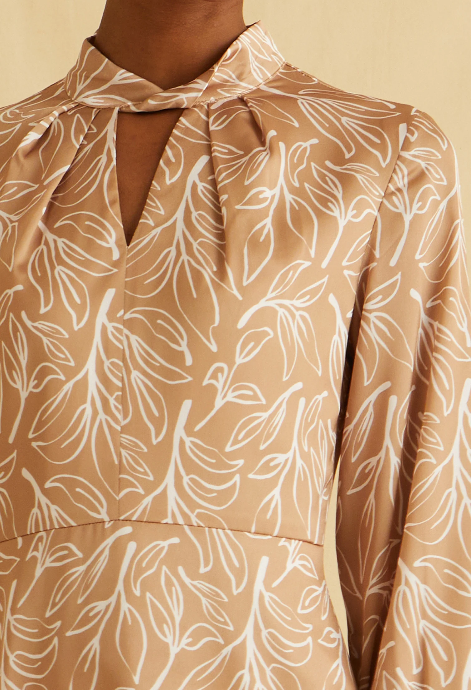 Pastel Bloom Midi Dress