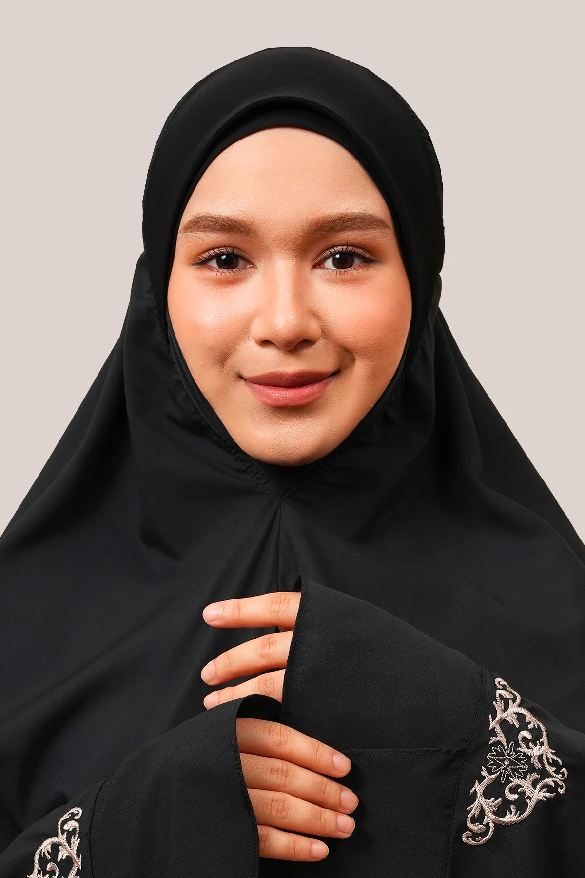 Telekung Maharani Broderie Sabira