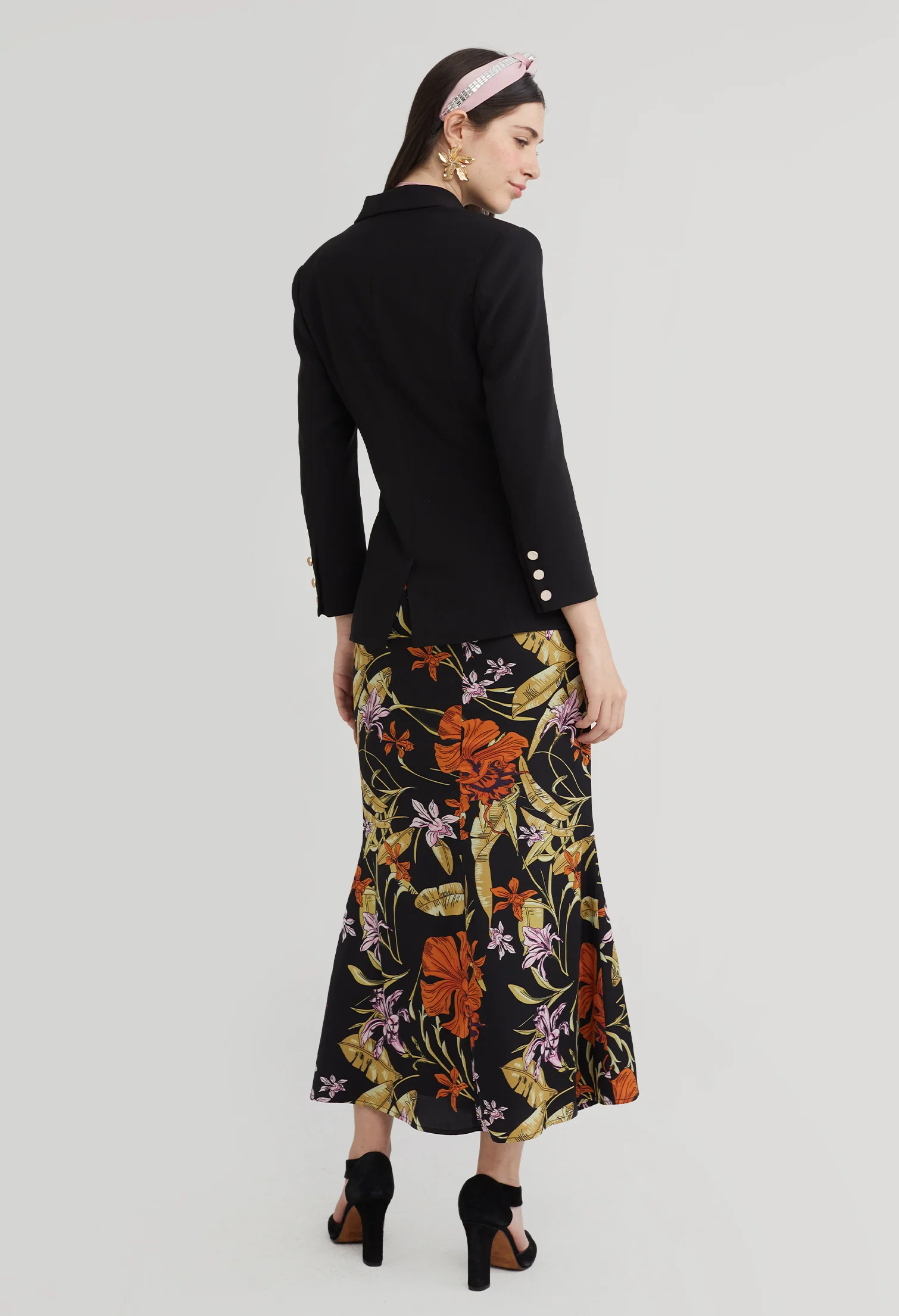 Buckle Accent Blazer