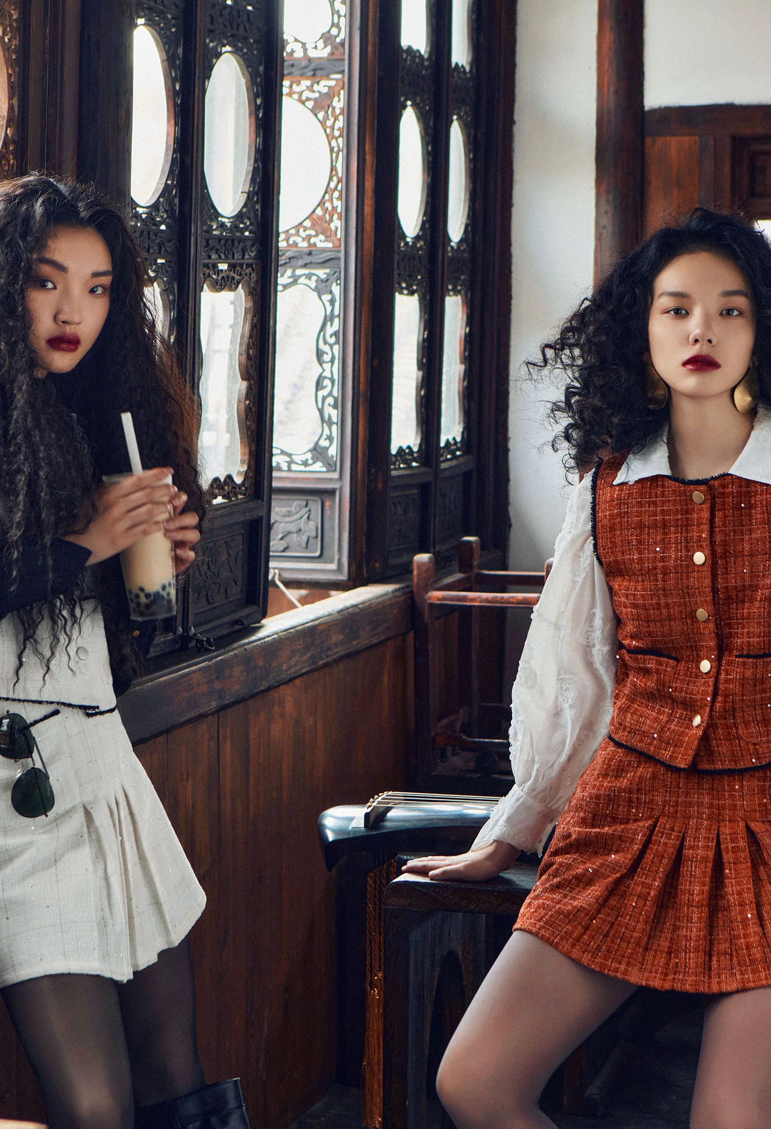 Tweed Charm Mini Skirt