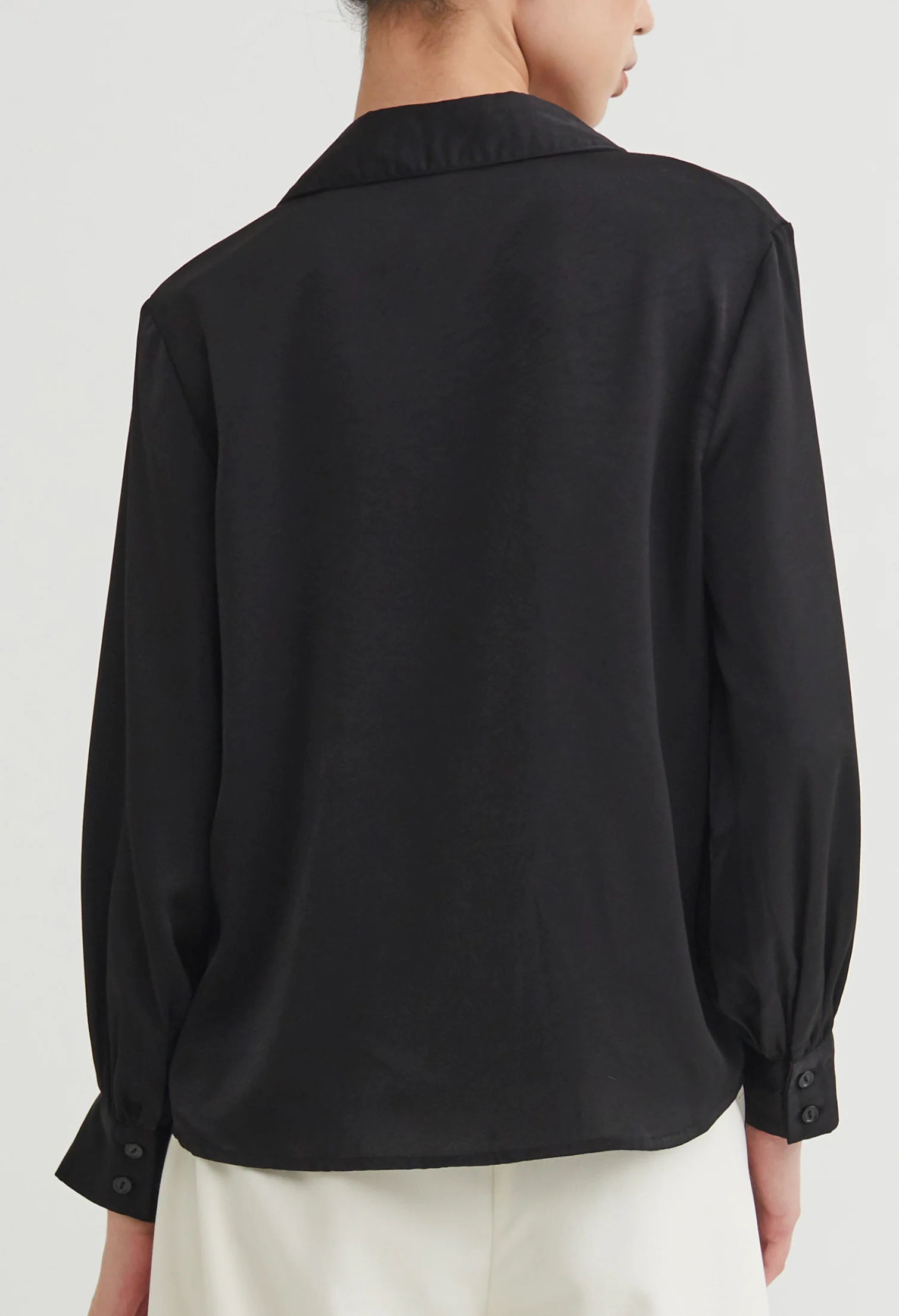 Parisian Nights Collared Blouse