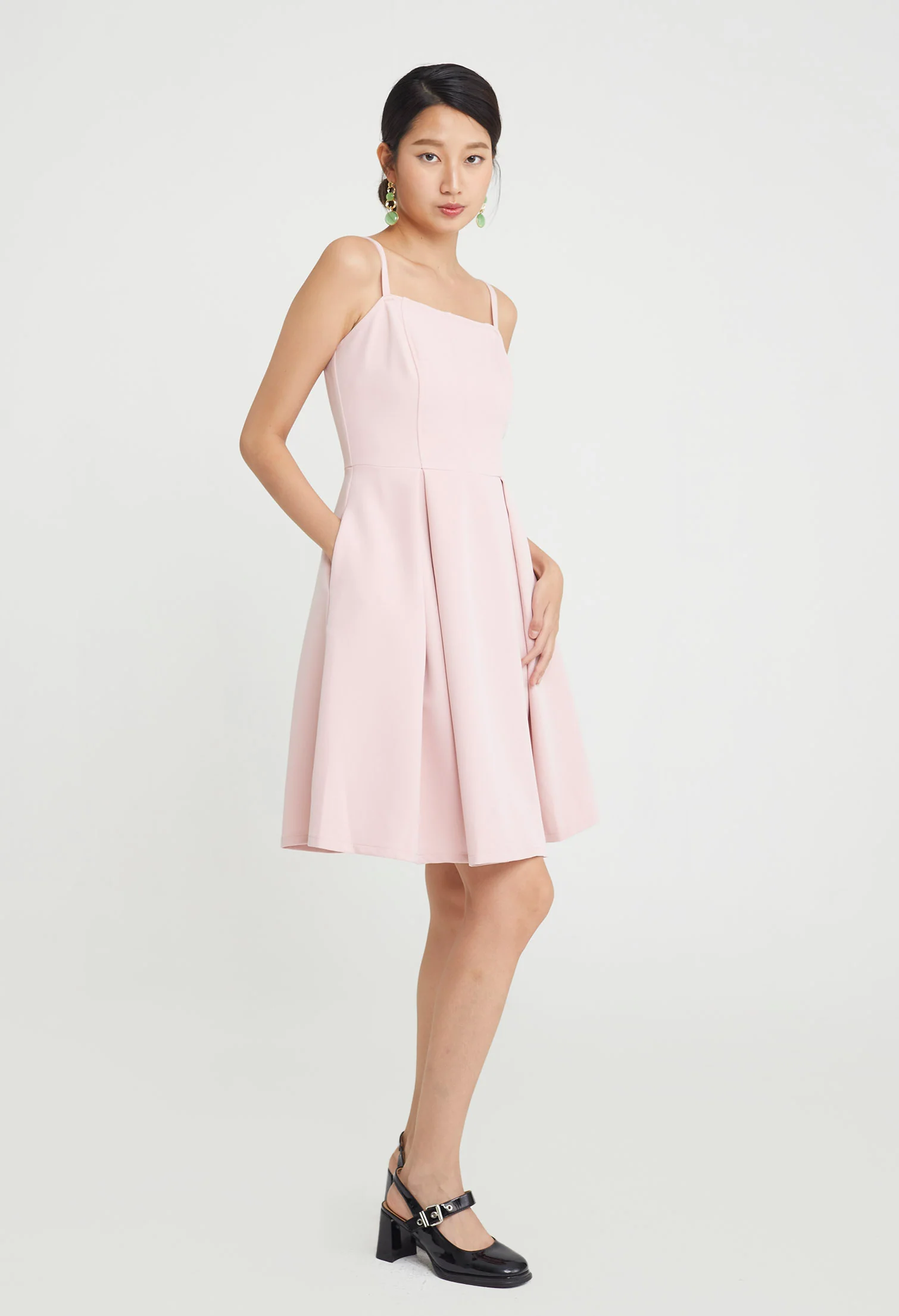 Grace Pleated Midi Dress
