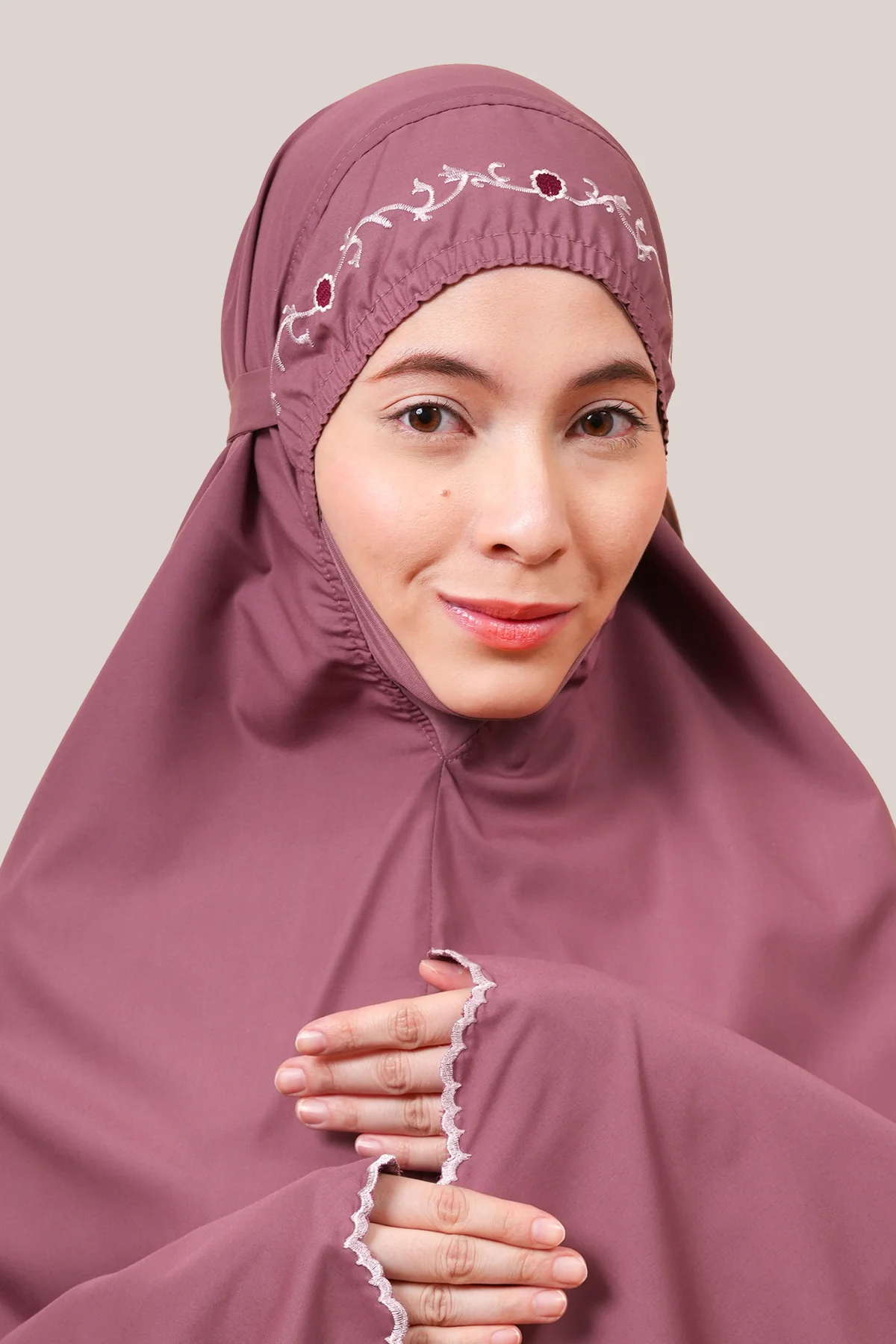 Telekung Broderie Zaima