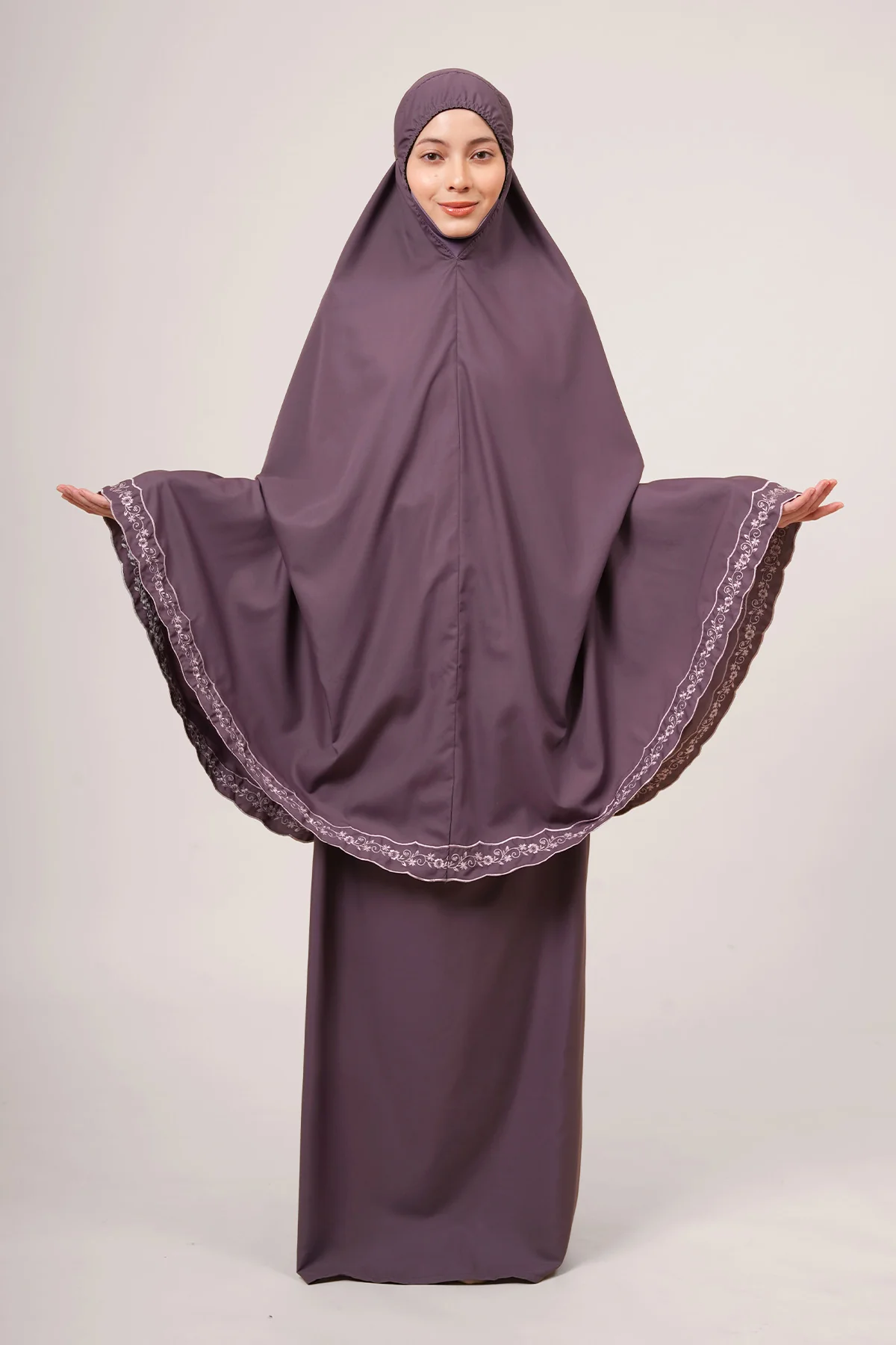 Telekung Broderie Eshal LE